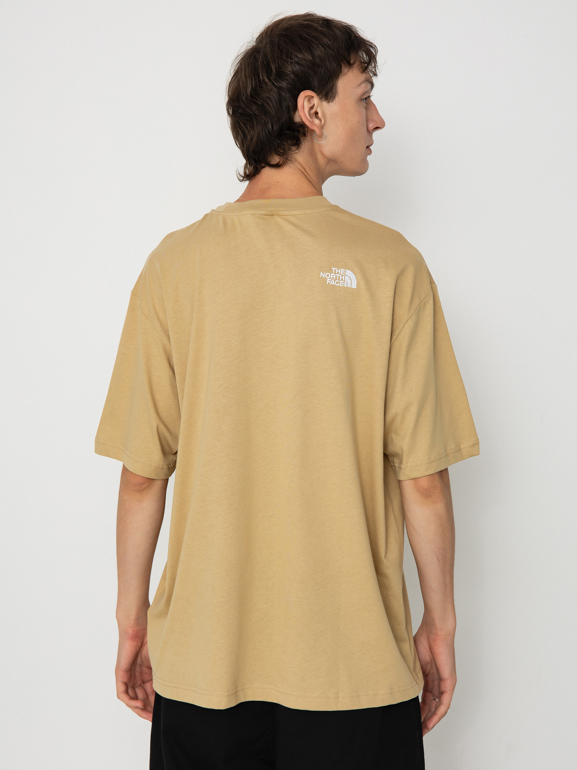 Тениска The North Face Essential Oversize (khaki stone)