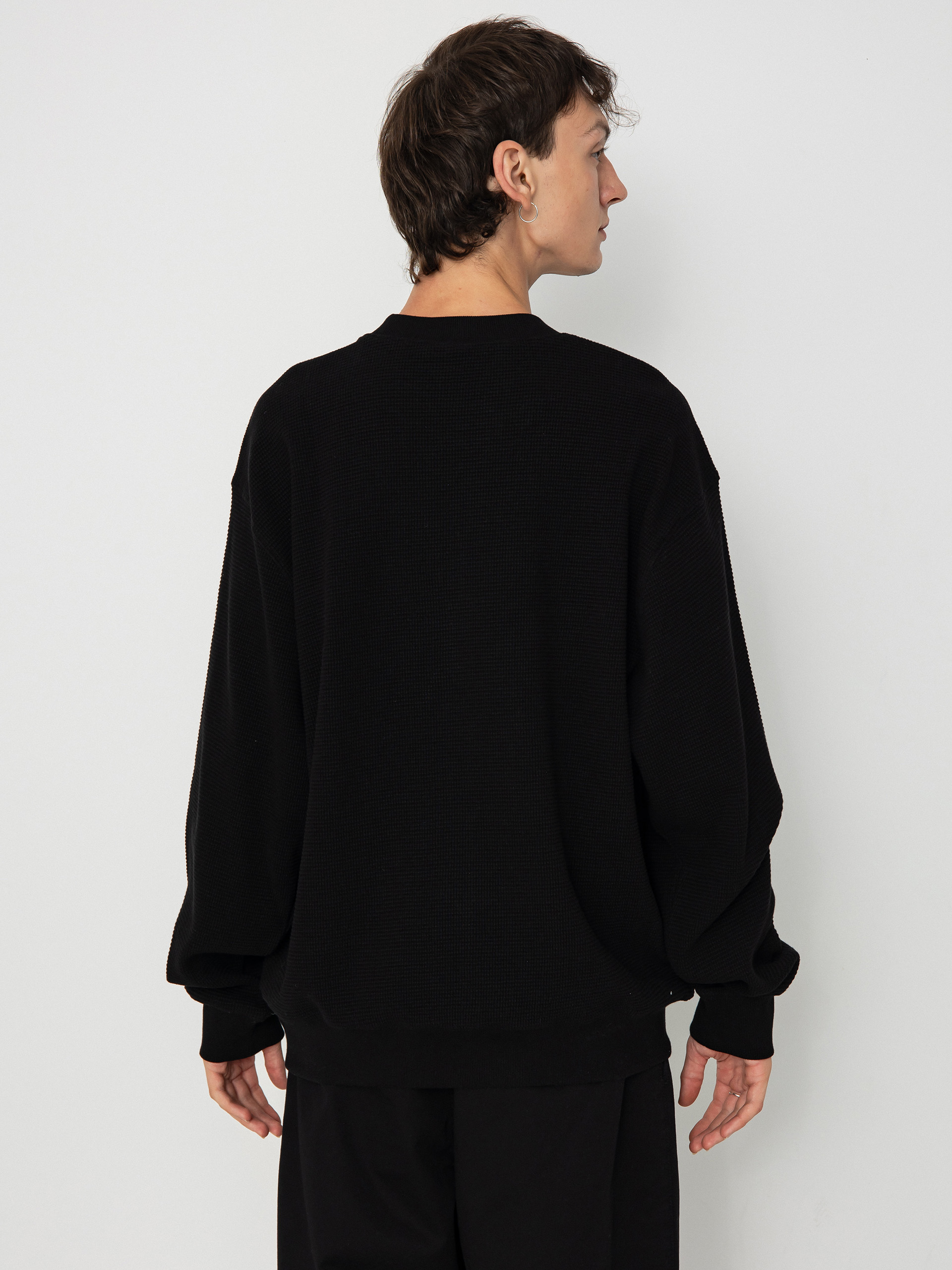 Суитшърт Carhartt WIP Main Basics (black/white)