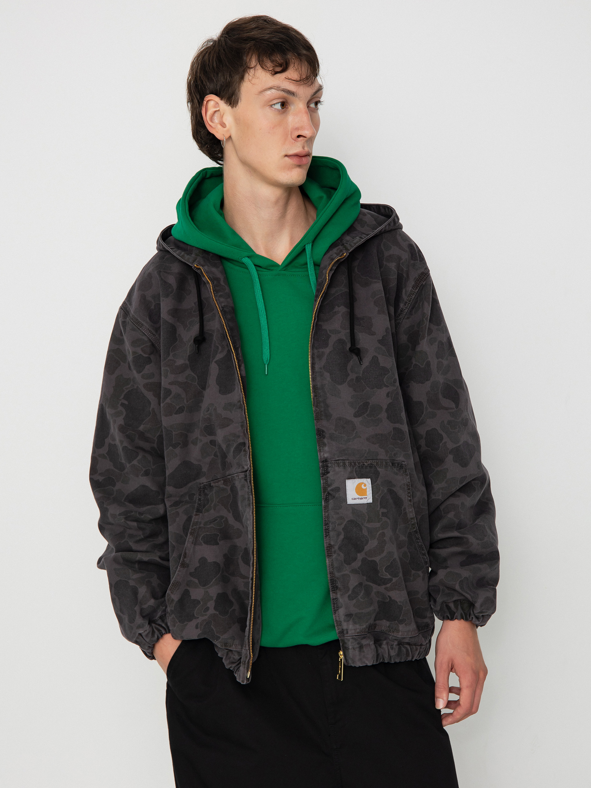 Яке Carhartt WIP Duck Active (camo duck/green/graphite)