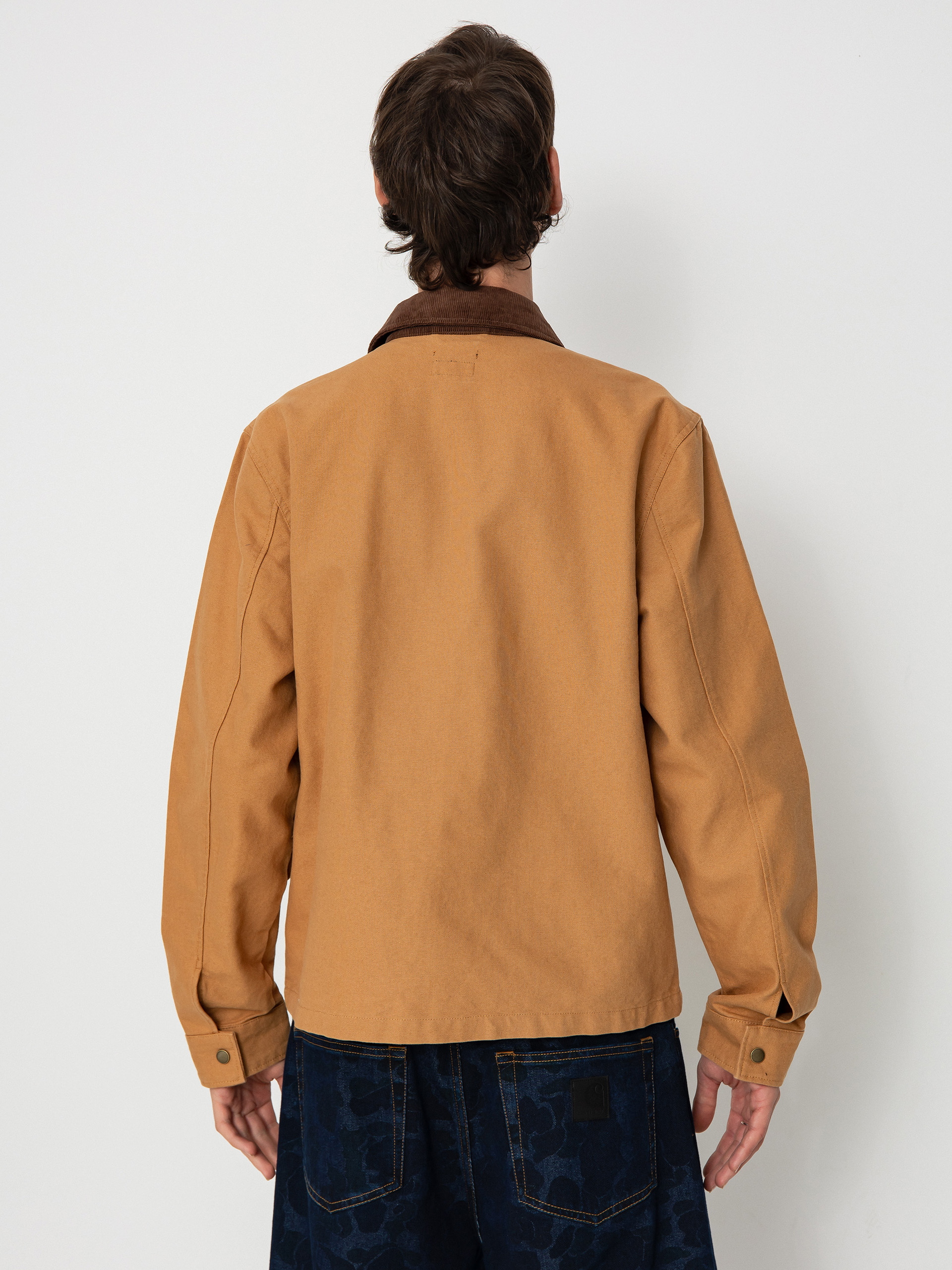 Яке Brixton Mechanic Garage Zip (tobacco brown)