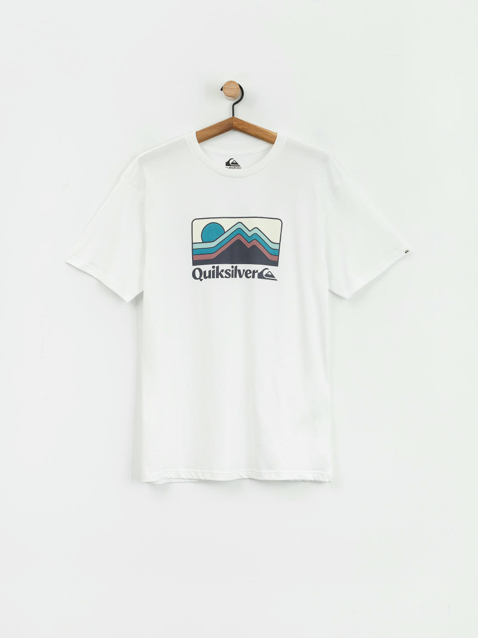 Тениска Quiksilver Qs Gradient Mountains (white)