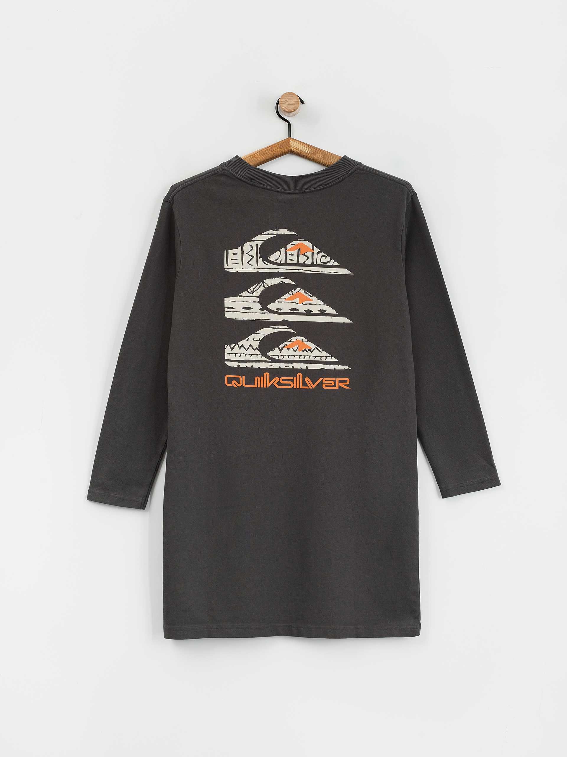 Блуза Quiksilver Uni Ls Tee Dress Wmn (tarmac)
