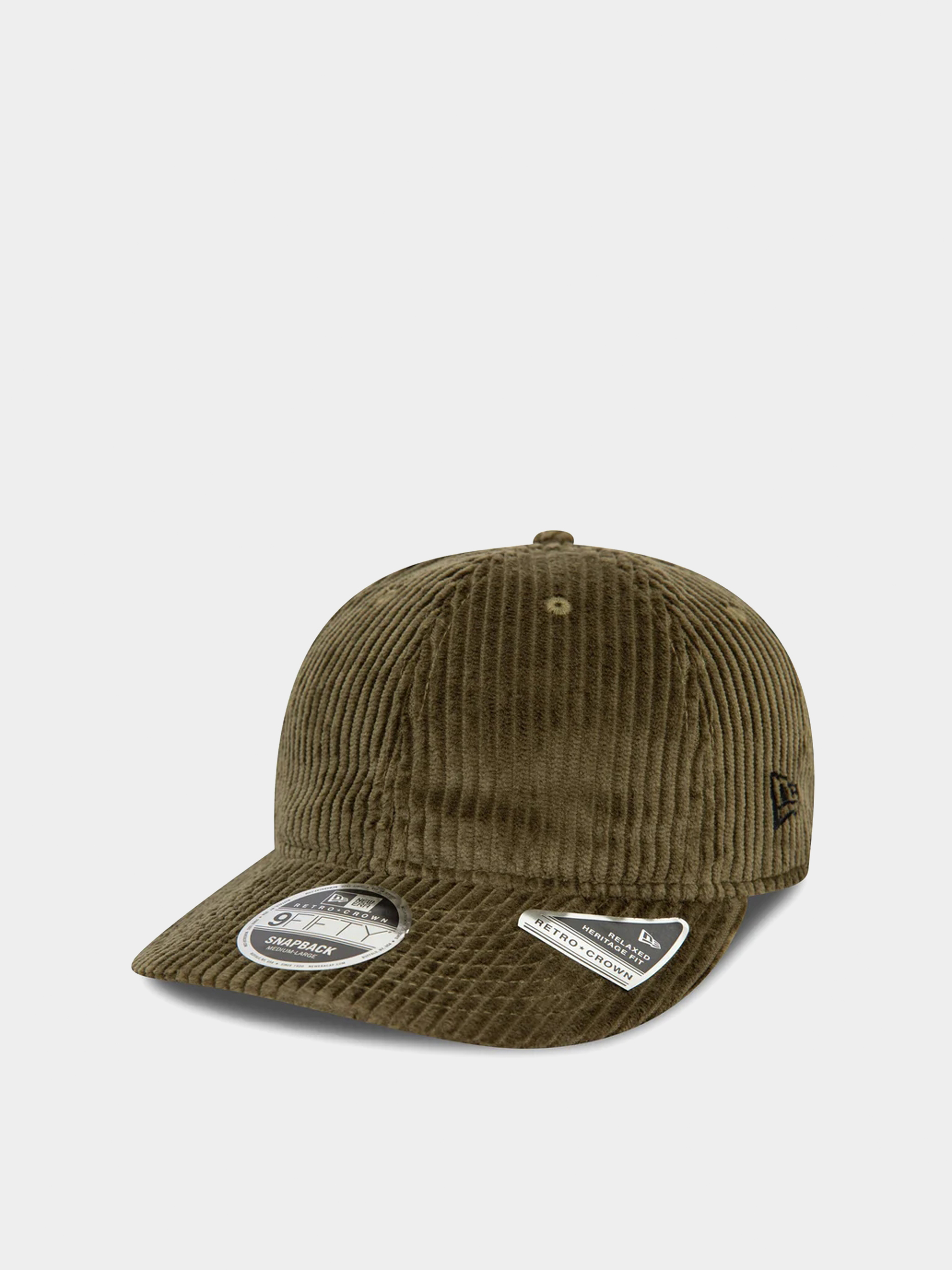 u0428u0430u043fu043au0430 u0441 u043au043eu0437u0438u0440u043au0430 New Era Cord 9Fifty Retro Crown (khaki)