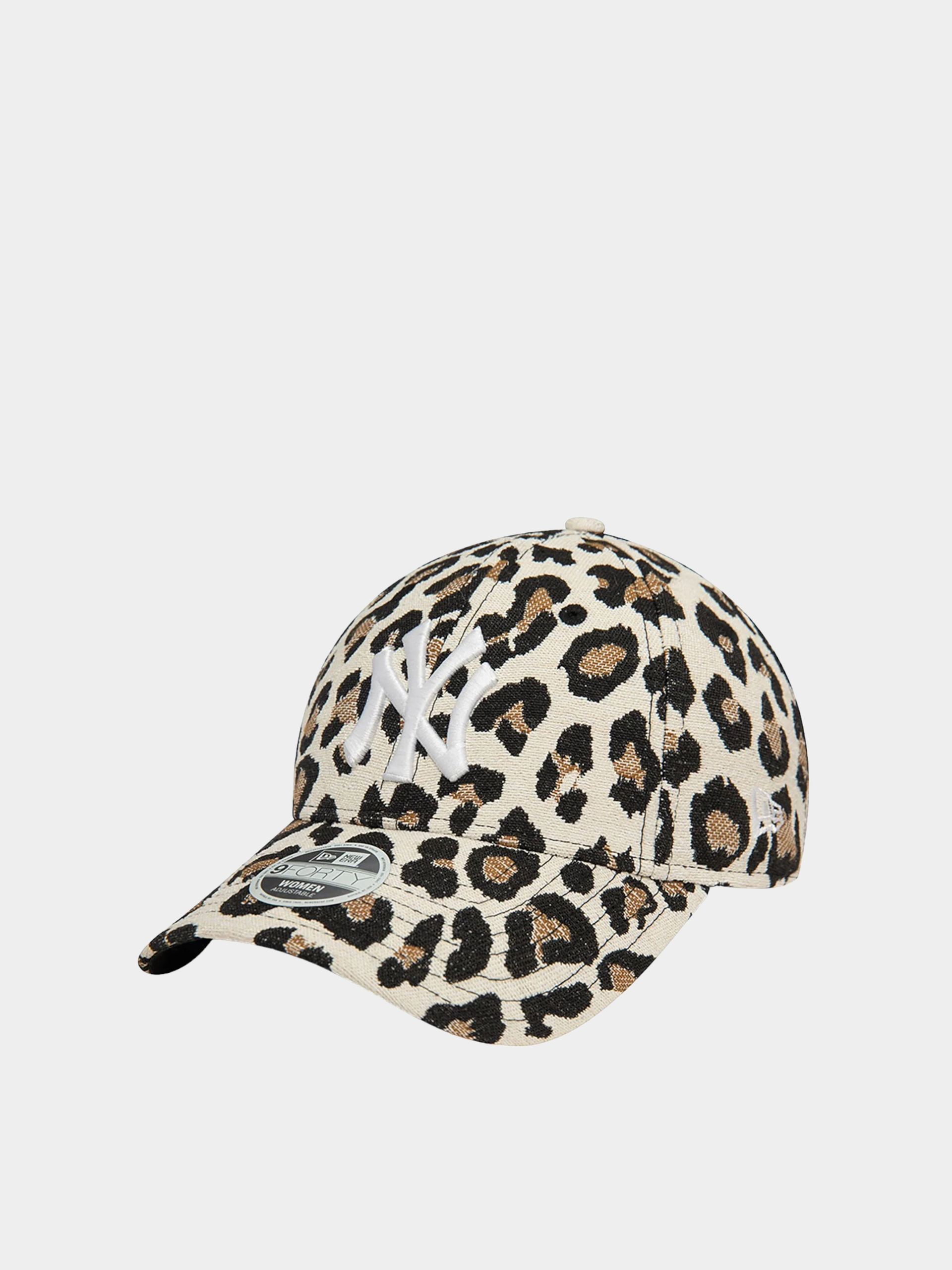 Шапка с козирка New Era Leopard 9Forty New York Yankees Wmn (leo black)