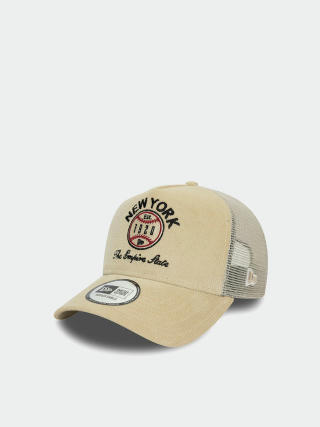 Шапка с козирка New Era Cord Graphic Trucker (stone)