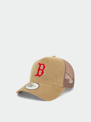 Шапка с козирка New Era Mlb Cord Trucker Boston Red Sox (beige)