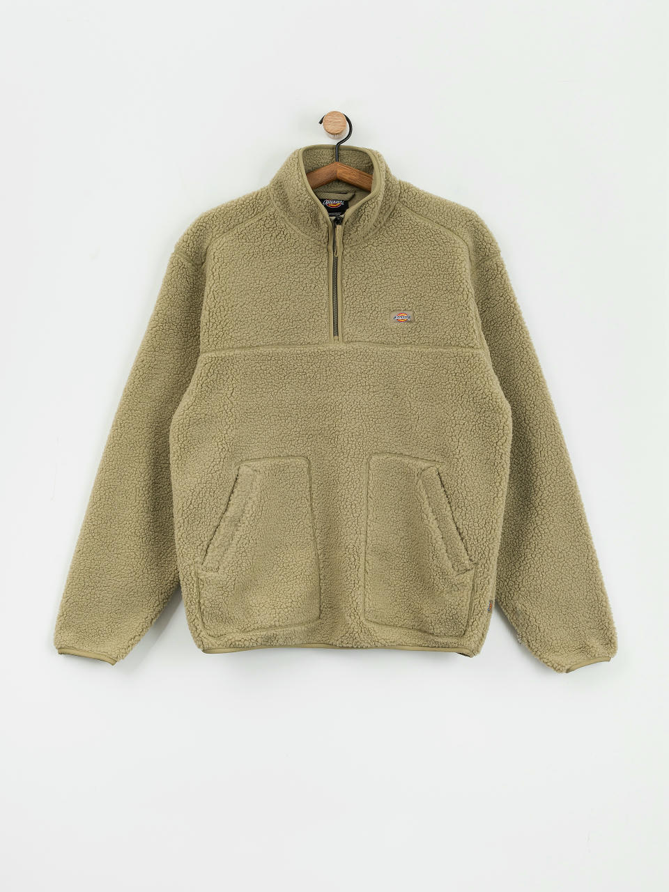 Мъжки Поларени суитшърт Dickies Mount Hope Quarter Zip (imperial green)