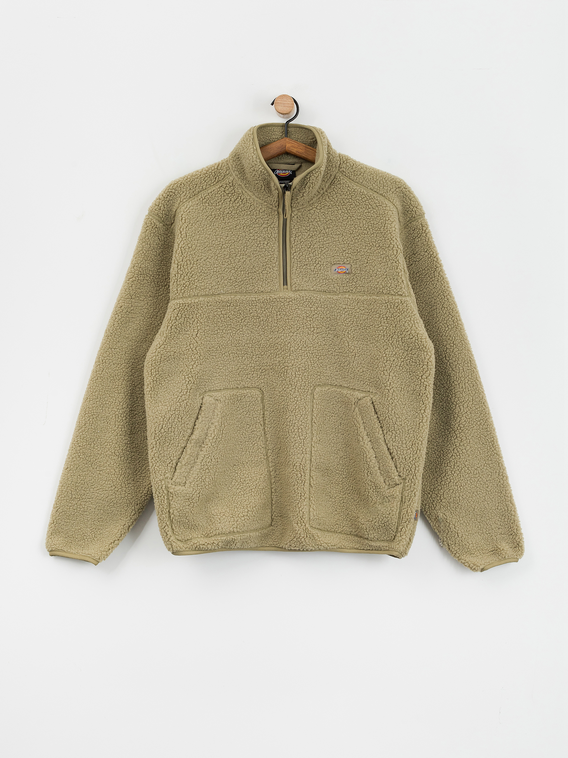 Поларени суитшърт Dickies Mount Hope Quarter Zip (imperial green)