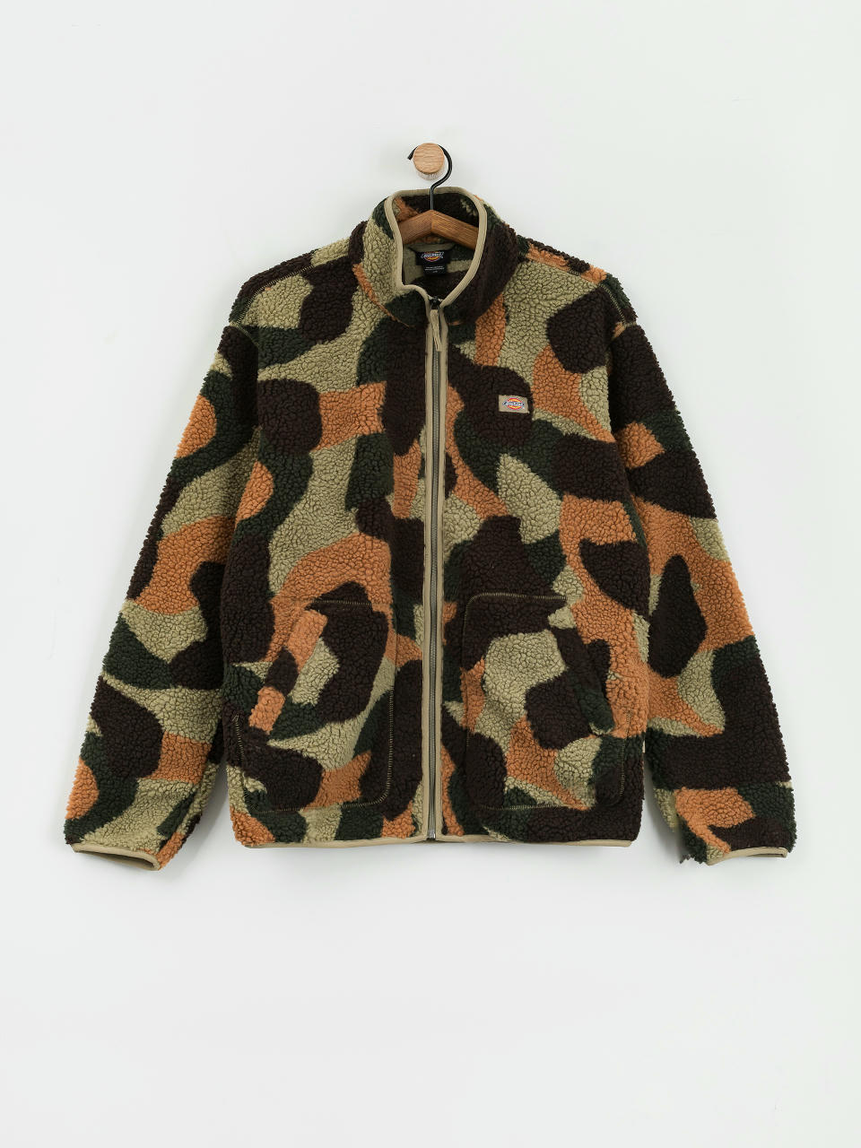 Мъжки Поларени суитшърт Dickies Mount Hope Camo (imperial green)