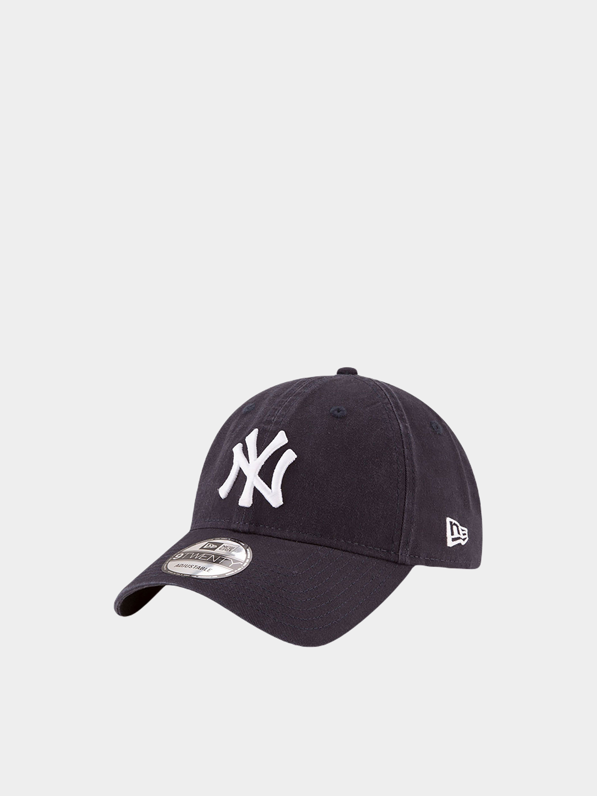 u0428u0430u043fu043au0430 u0441 u043au043eu0437u0438u0440u043au0430 New Era Core Classics 9Twenty New York Yankees (black)
