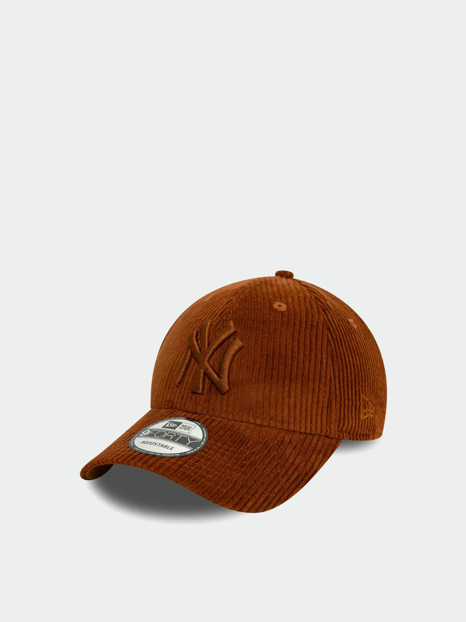 Шапка с козирка New Era Cord 9Forty New York Yankees (brown)