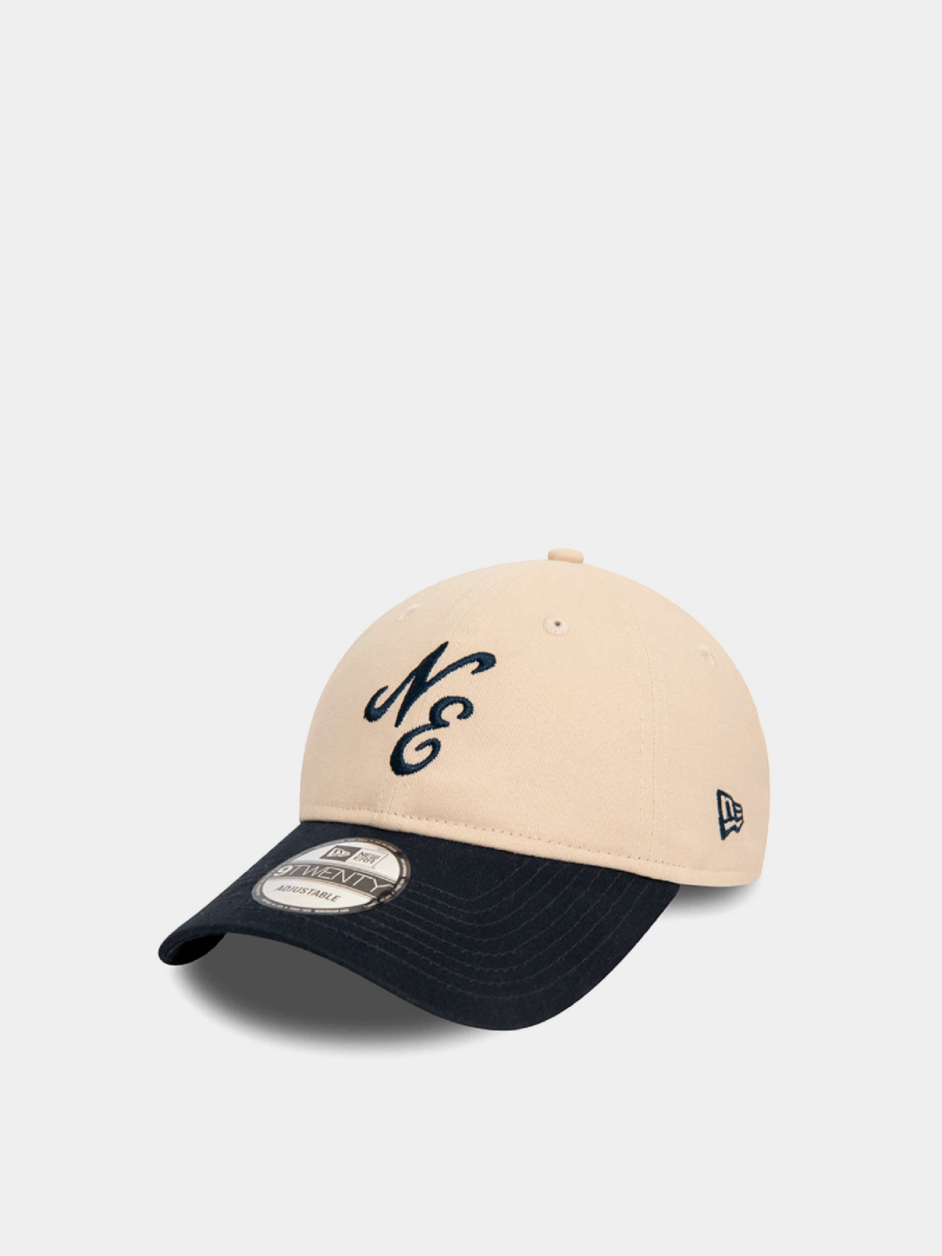 u0428u0430u043fu043au0430 u0441 u043au043eu0437u0438u0440u043au0430 New Era Peached Cotton 9Twenty (navy)