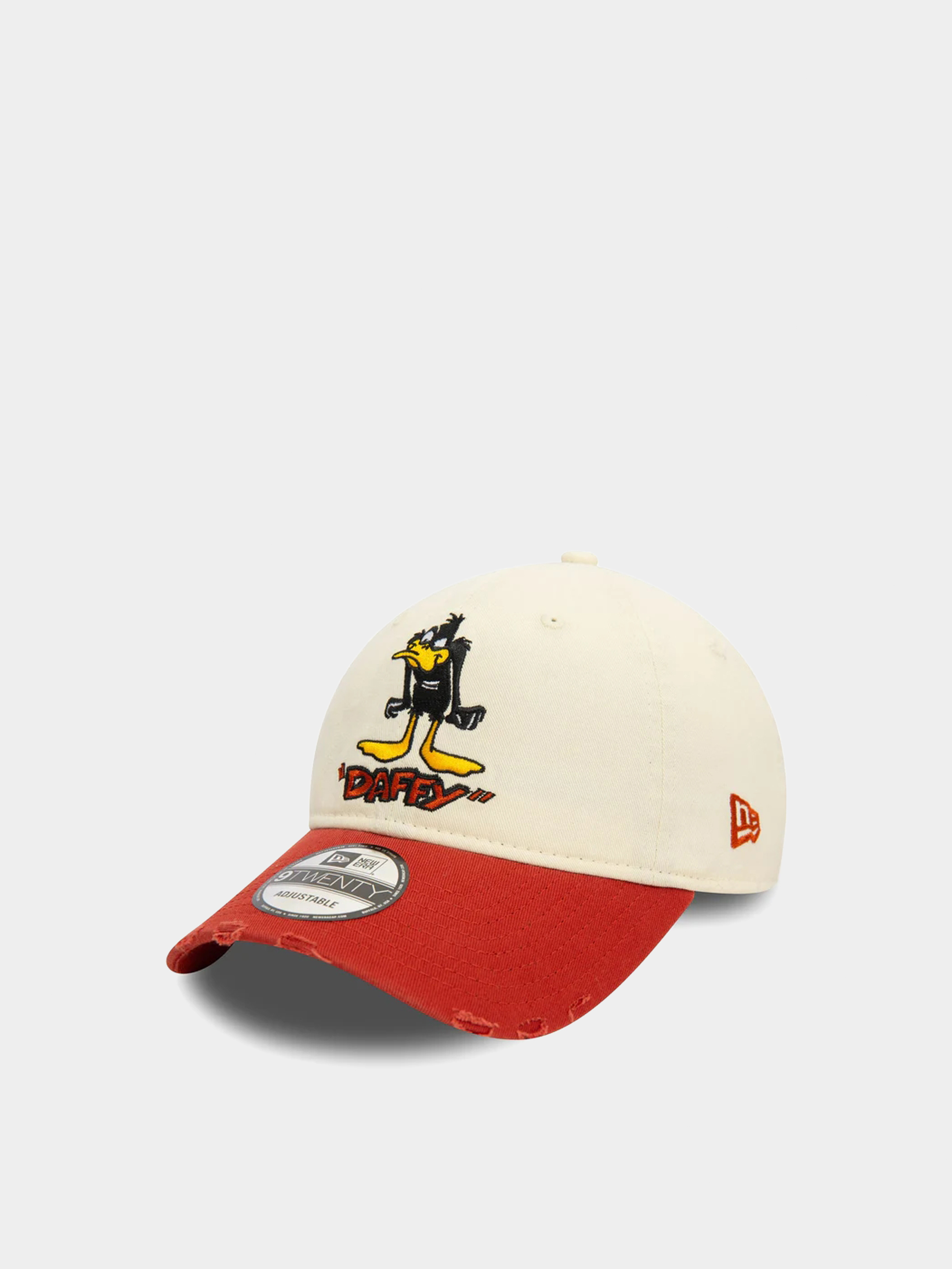 Шапка с козирка New Era Warner Bros Washed 9Twenty Daffy Duck (brick/white)