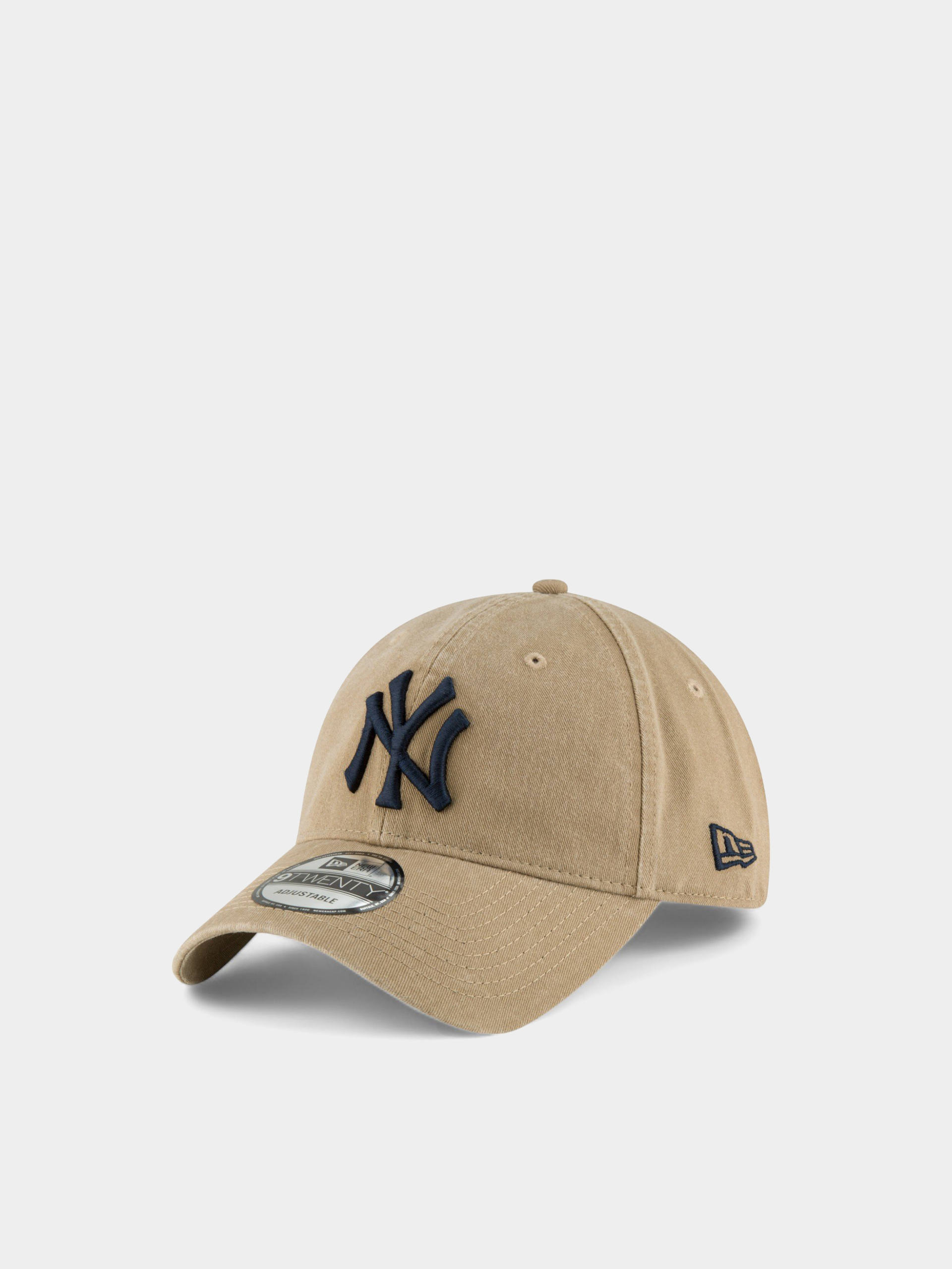 u0428u0430u043fu043au0430 u0441 u043au043eu0437u0438u0440u043au0430 New Era Core Classics 9Twenty New York Yankees (khaki)