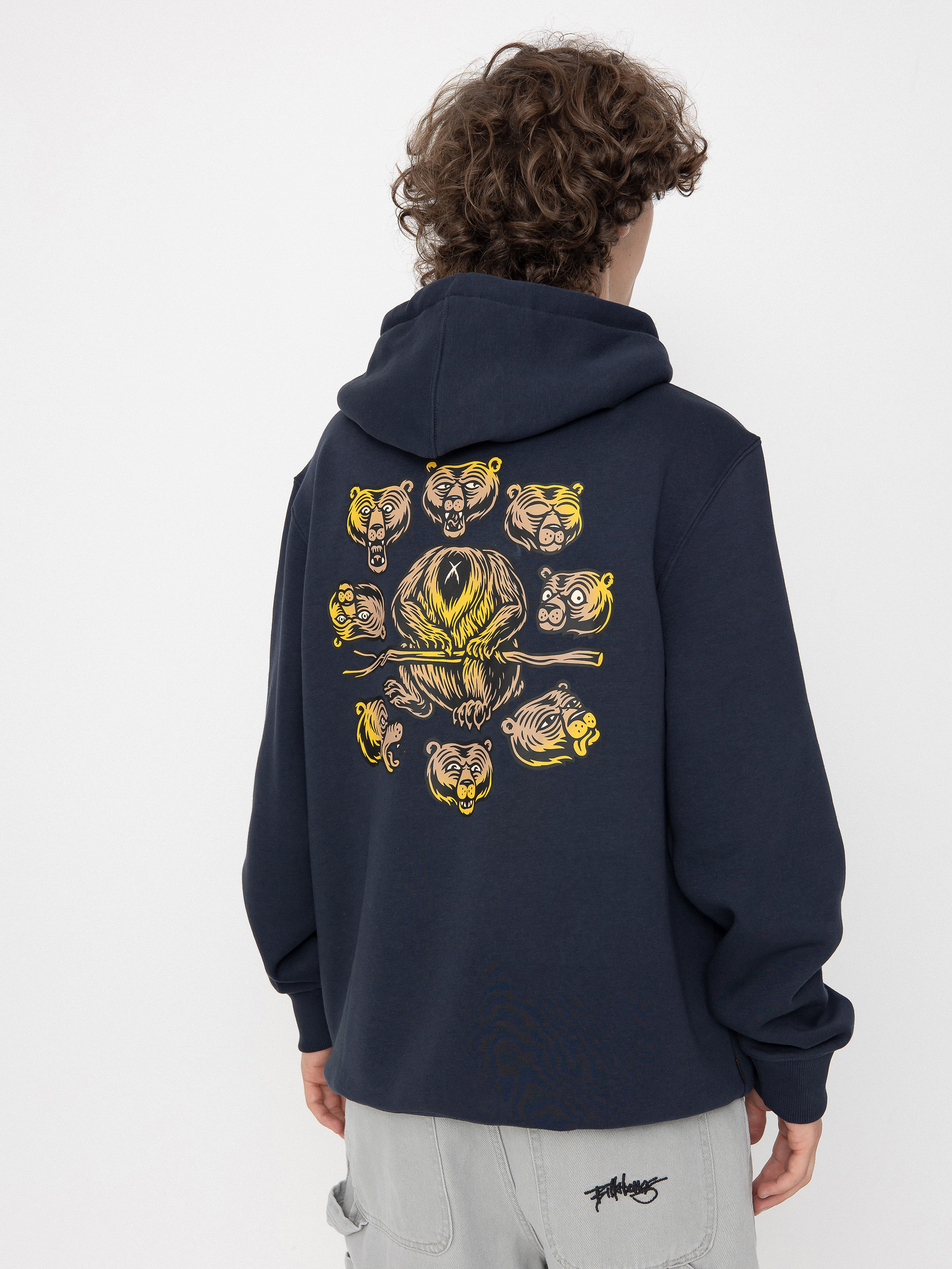 Суитшърт с качулка Element Bear With Me HD