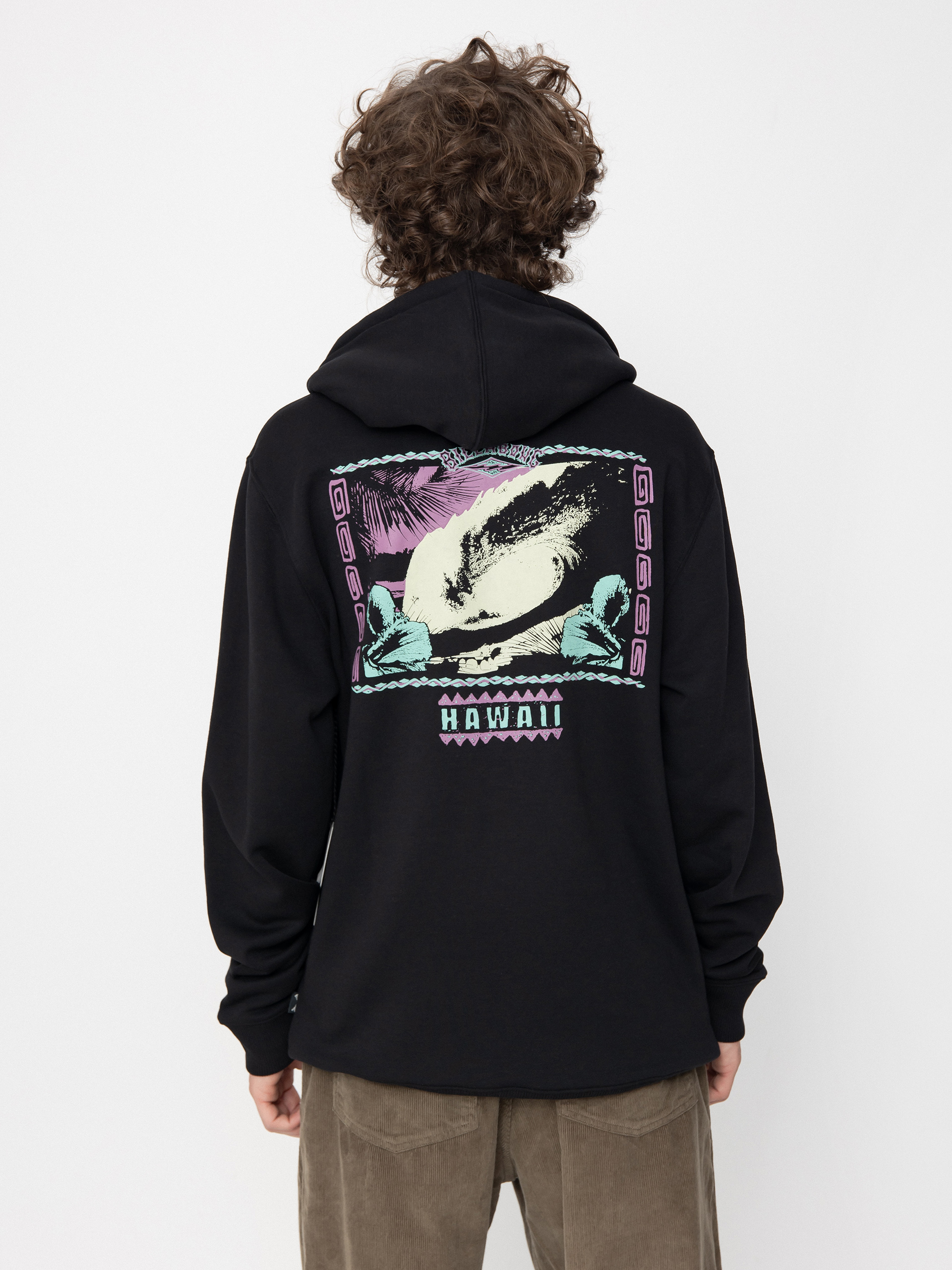 Суитшърт с качулка Billabong Dreamy Place HD (black)