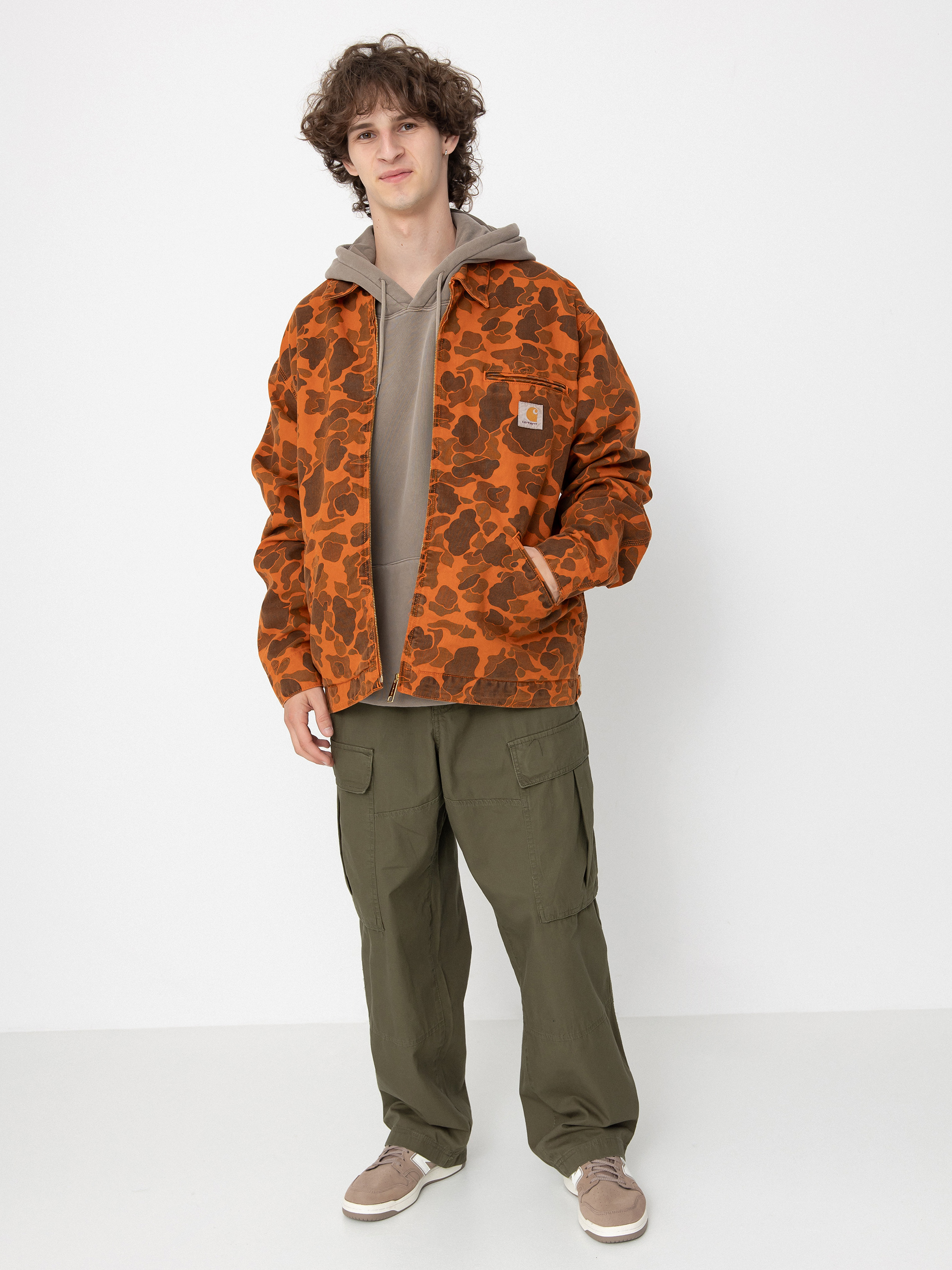 u042fu043au0435 Carhartt WIP Duck Detroit (camo duck/green/turmeric)