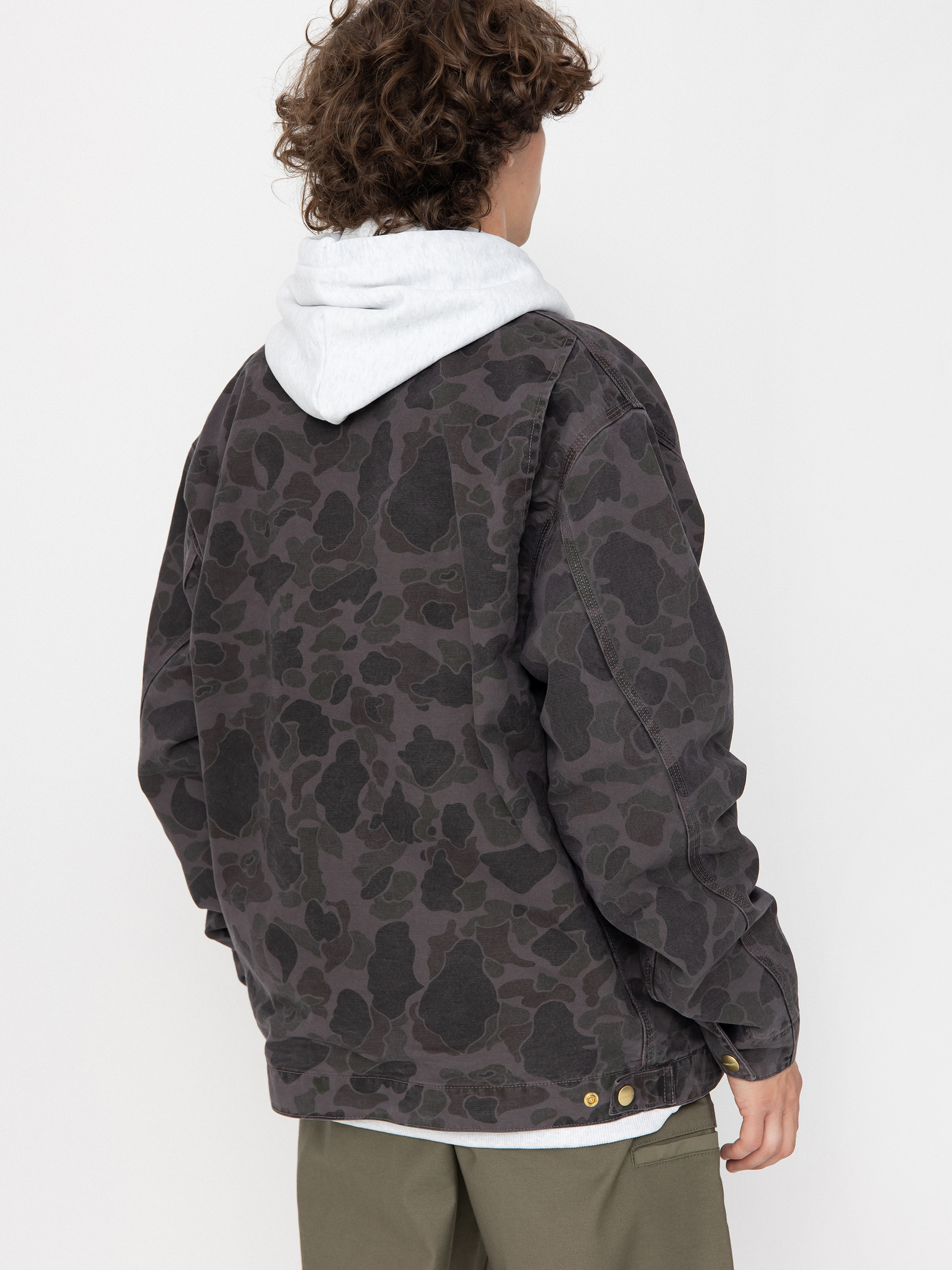 Яке Carhartt WIP Duck Detroit (camo duck/green/graphite)