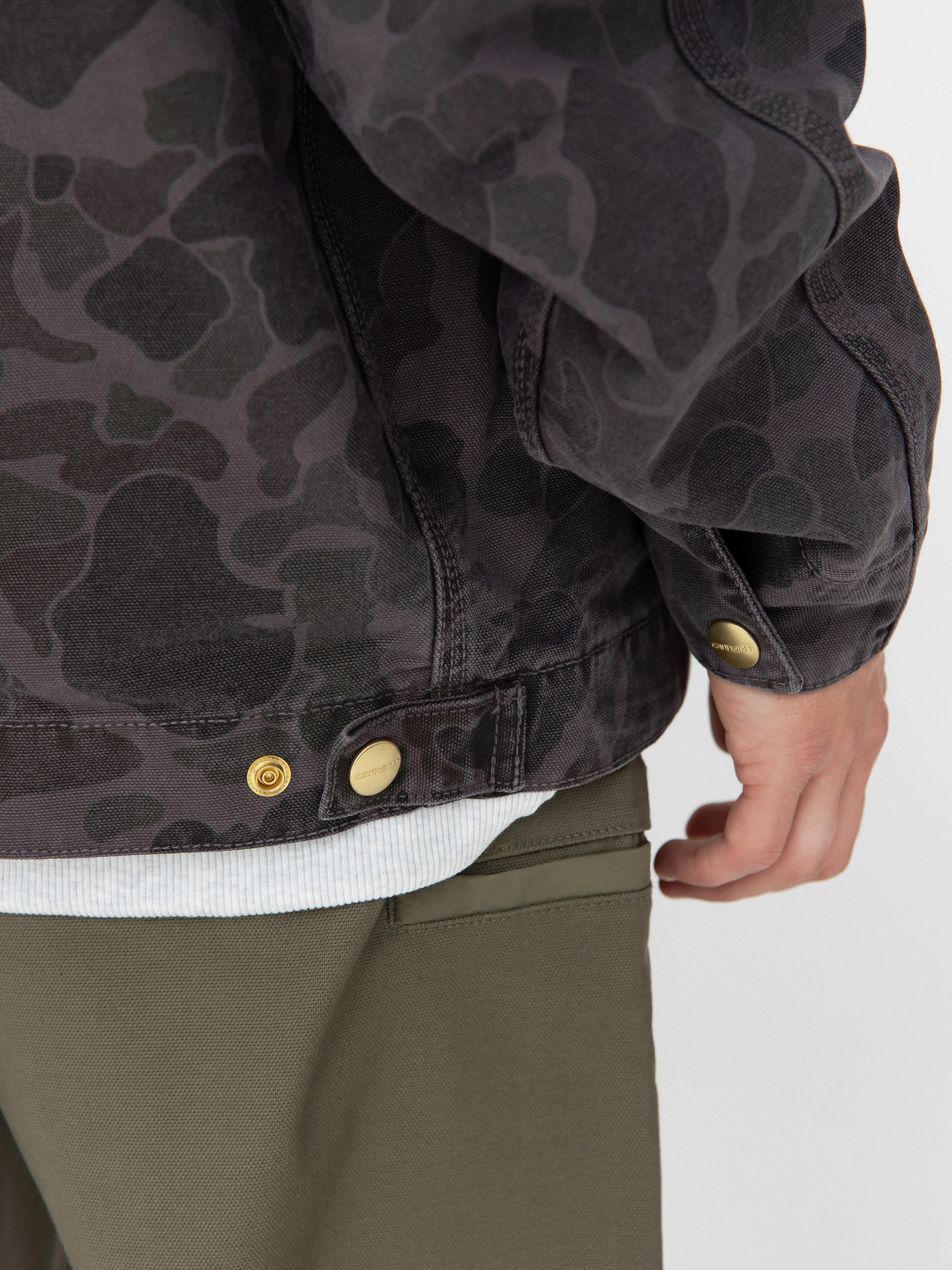 Яке Carhartt WIP Duck Detroit (camo duck/green/graphite)