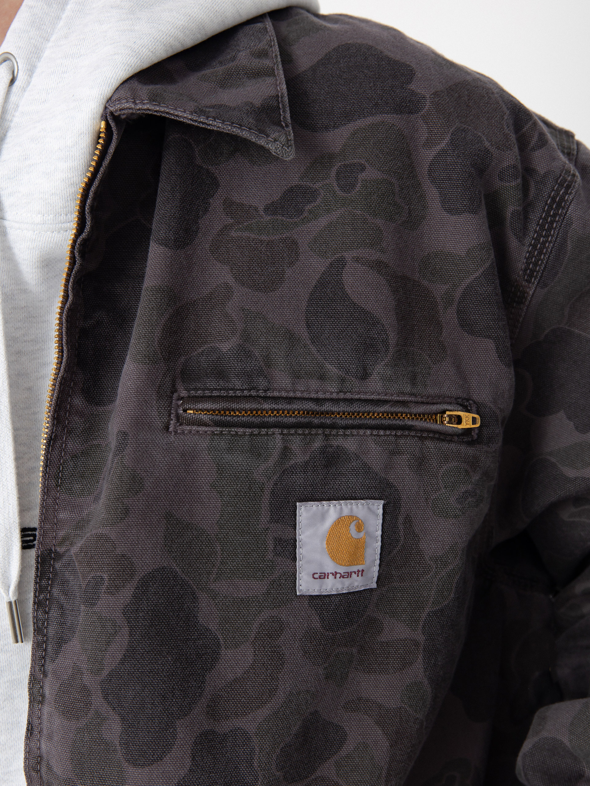 Яке Carhartt WIP Duck Detroit (camo duck/green/graphite)