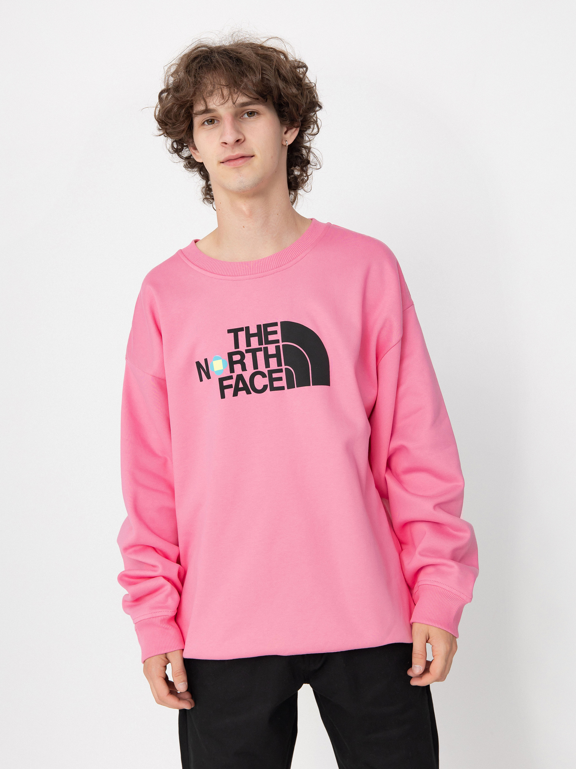 Суитшърт The North Face X Yinka Ilori Crew (gamma pink)