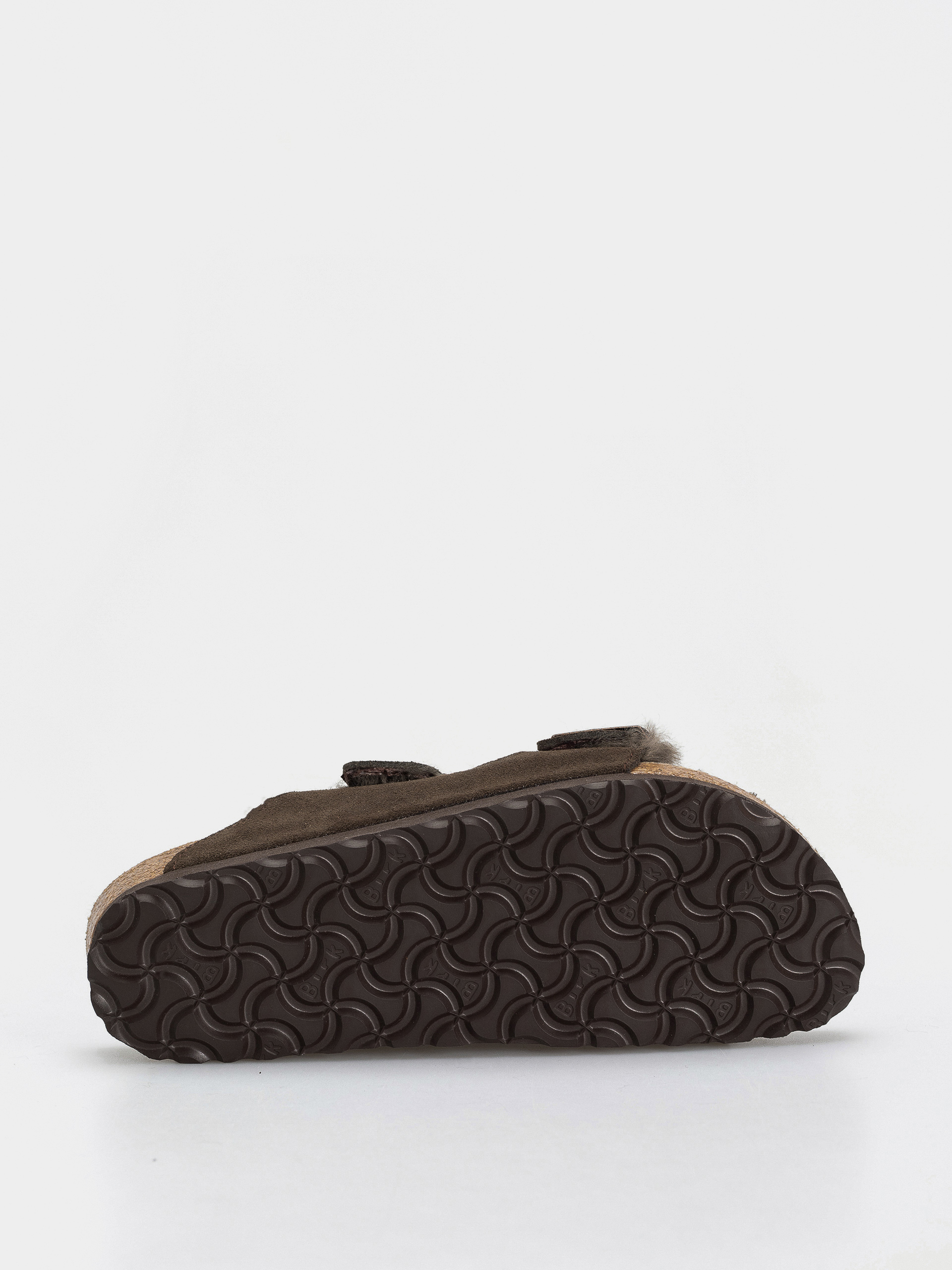 Чехли Birkenstock Arizona Shearling Suede Leather Fur Narrow Wmn (mocha)