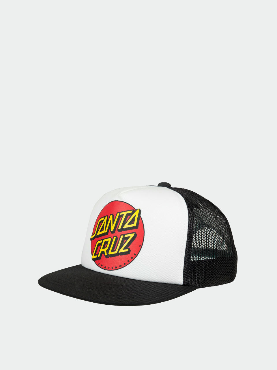 Шапка с козирка Santa Cruz Classic Dot Snapback (white/black/red)