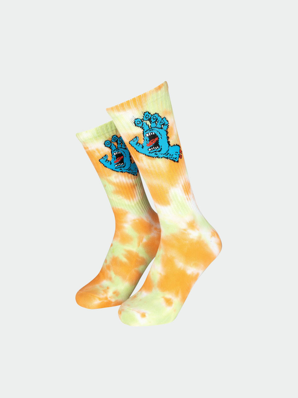 Чорапи Santa Cruz Screaming Hand Tie Dye (washed apricot tie dye)