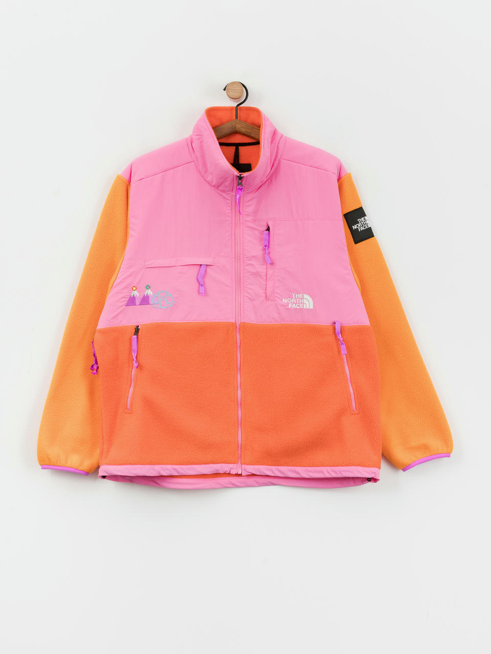 Яке The North Face X Yinka Ilori Retro Denali (red orange/apricot glaz)