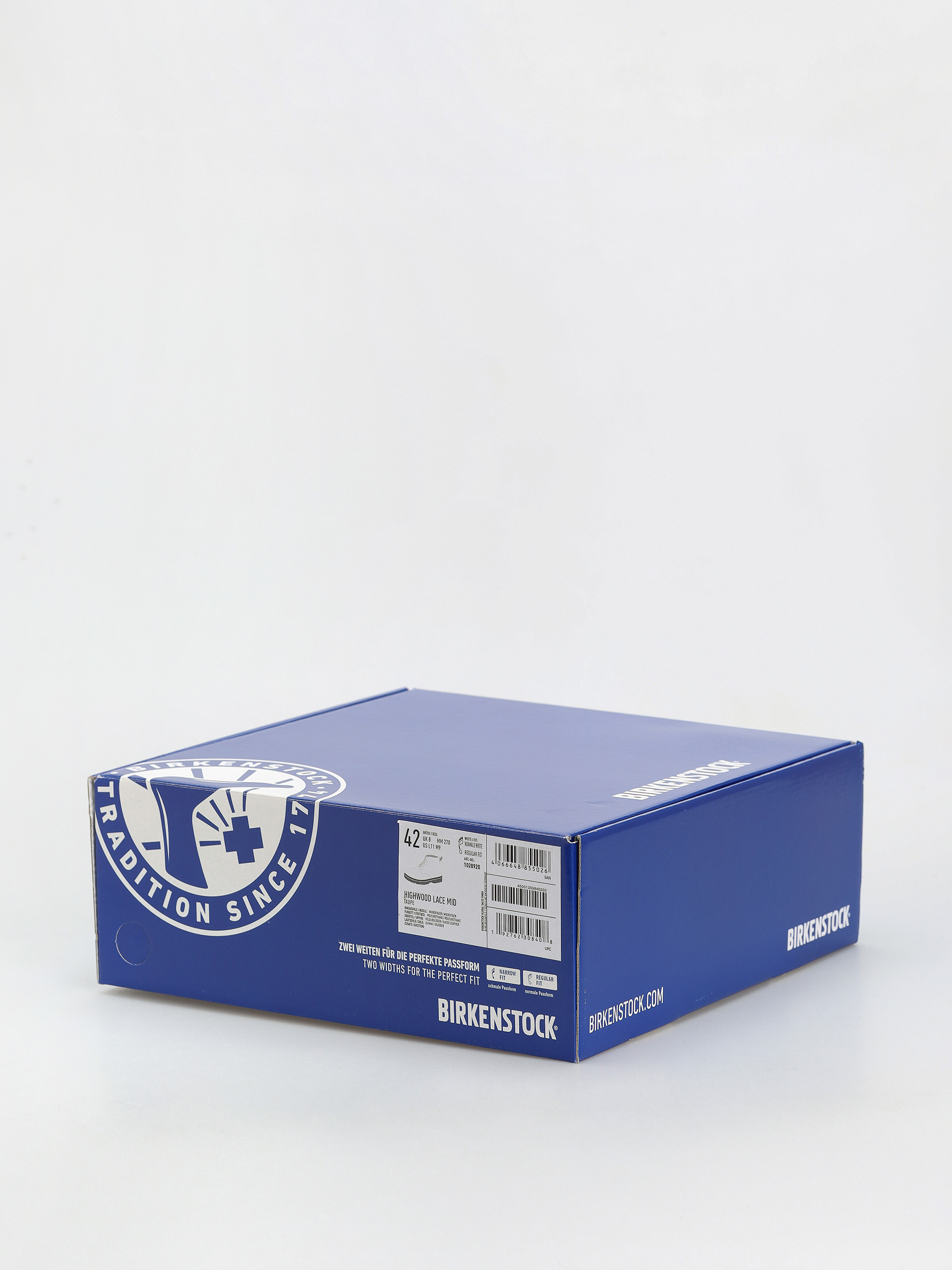 Обувки Birkenstock Highwood Lace Mid Suede Leather Regular (taupe)