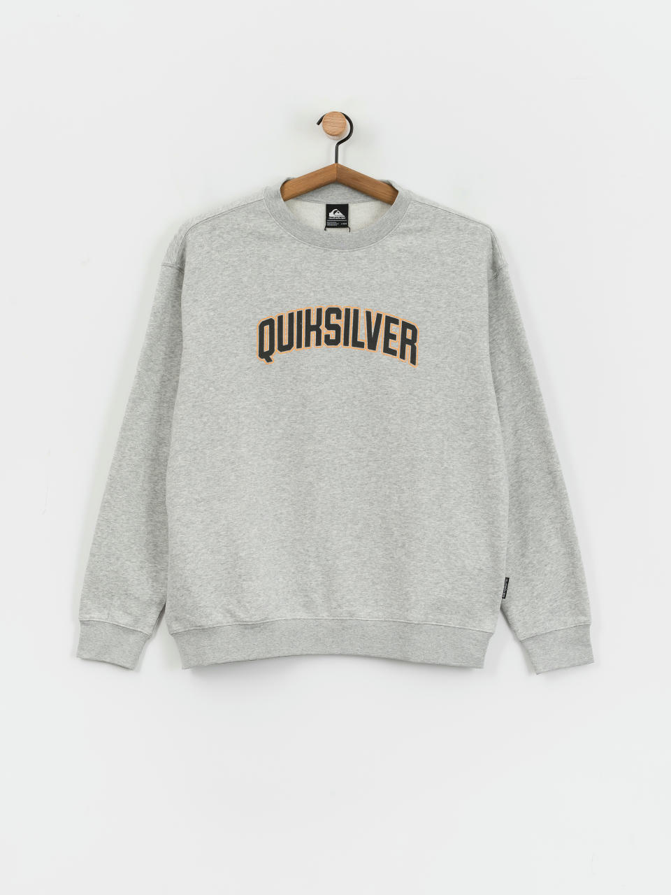 Суитшърт Quiksilver Graphic Crew (light grey heather)