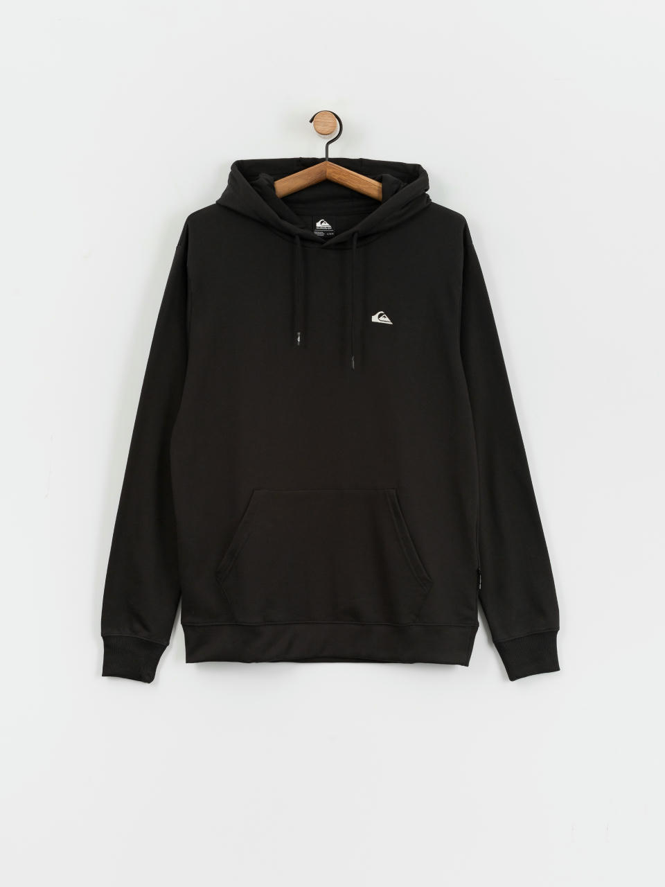 Суитшърт с качулка Quiksilver Basic HD (black)