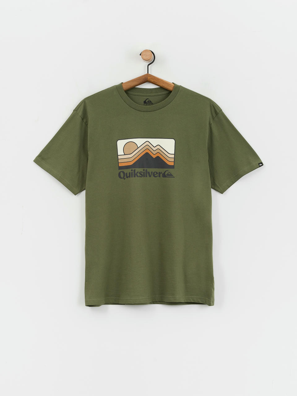 Тениска Quiksilver Qs Gradient Mountains (four leaf clover)