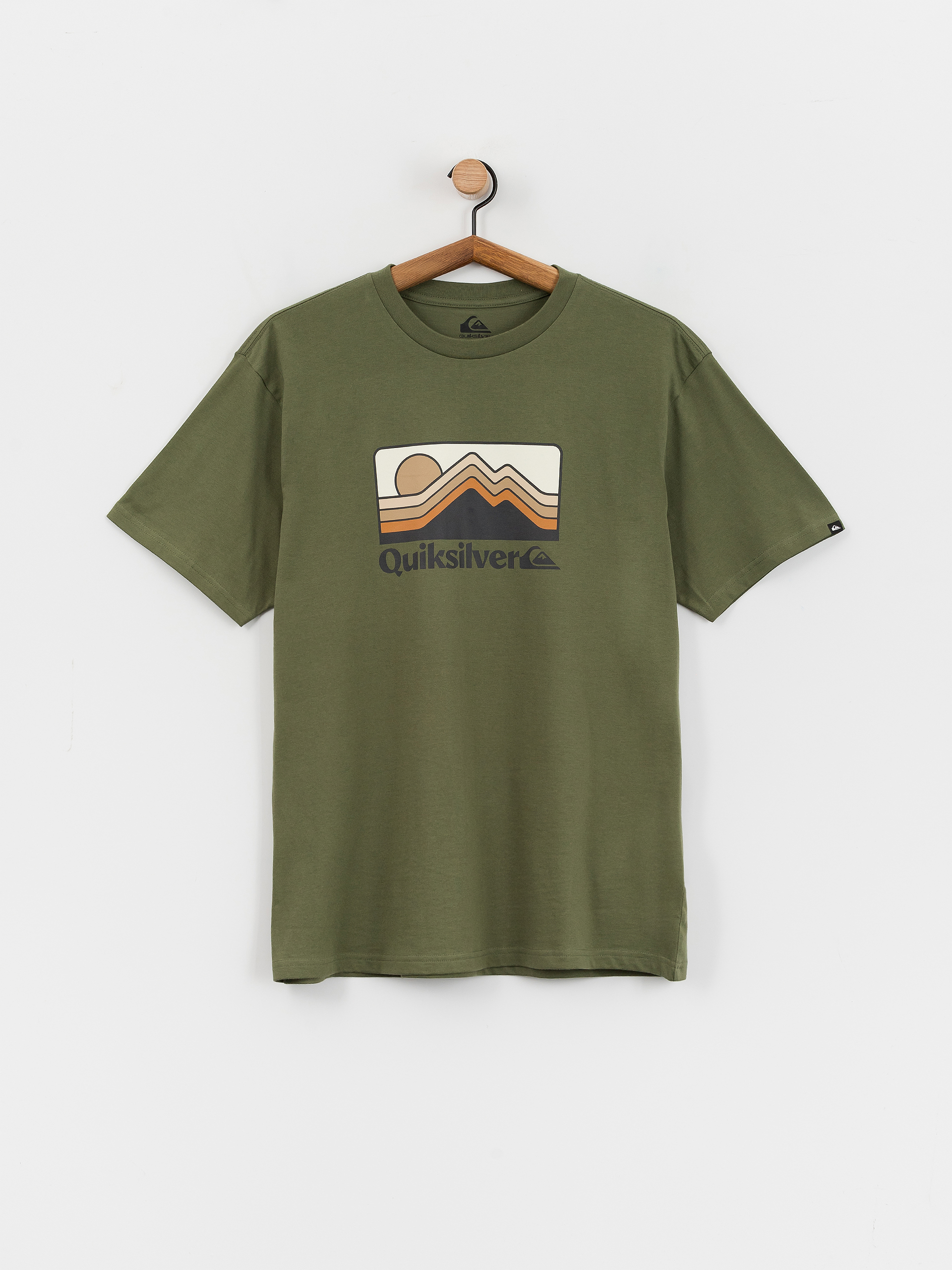 Тениска Quiksilver Qs Gradient Mountains (four leaf clover)