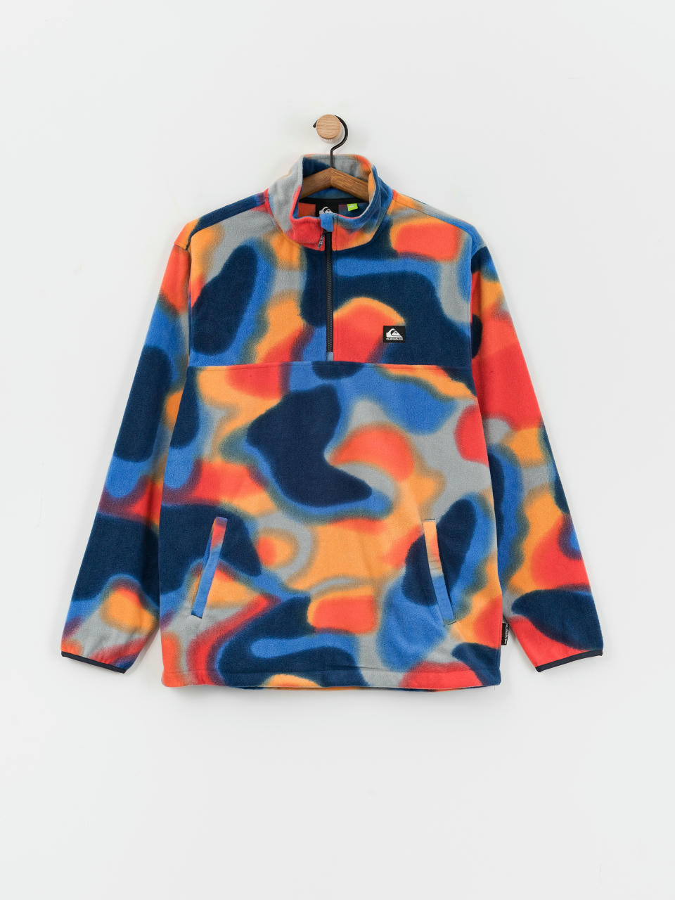 Поларени суитшърт Quiksilver Surf Days 1/2 Zip (surf days spray camo)