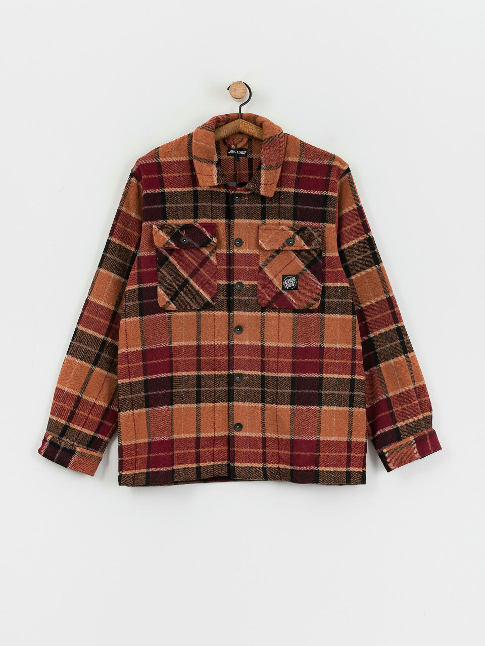 Риза Santa Cruz Lodge (burnt orange check)