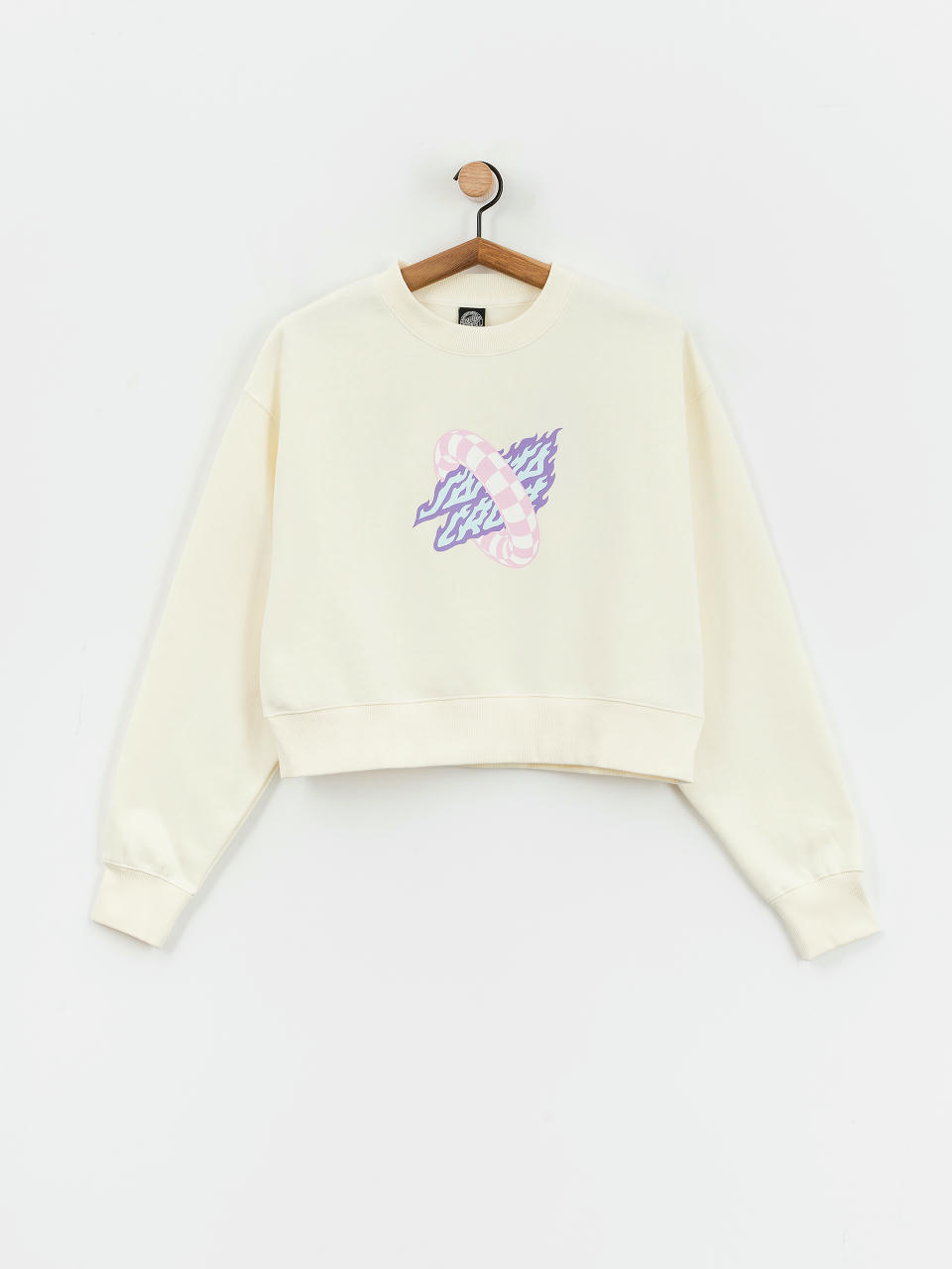 Суитшърт Santa Cruz Goal Flame Front Wmn (off white)