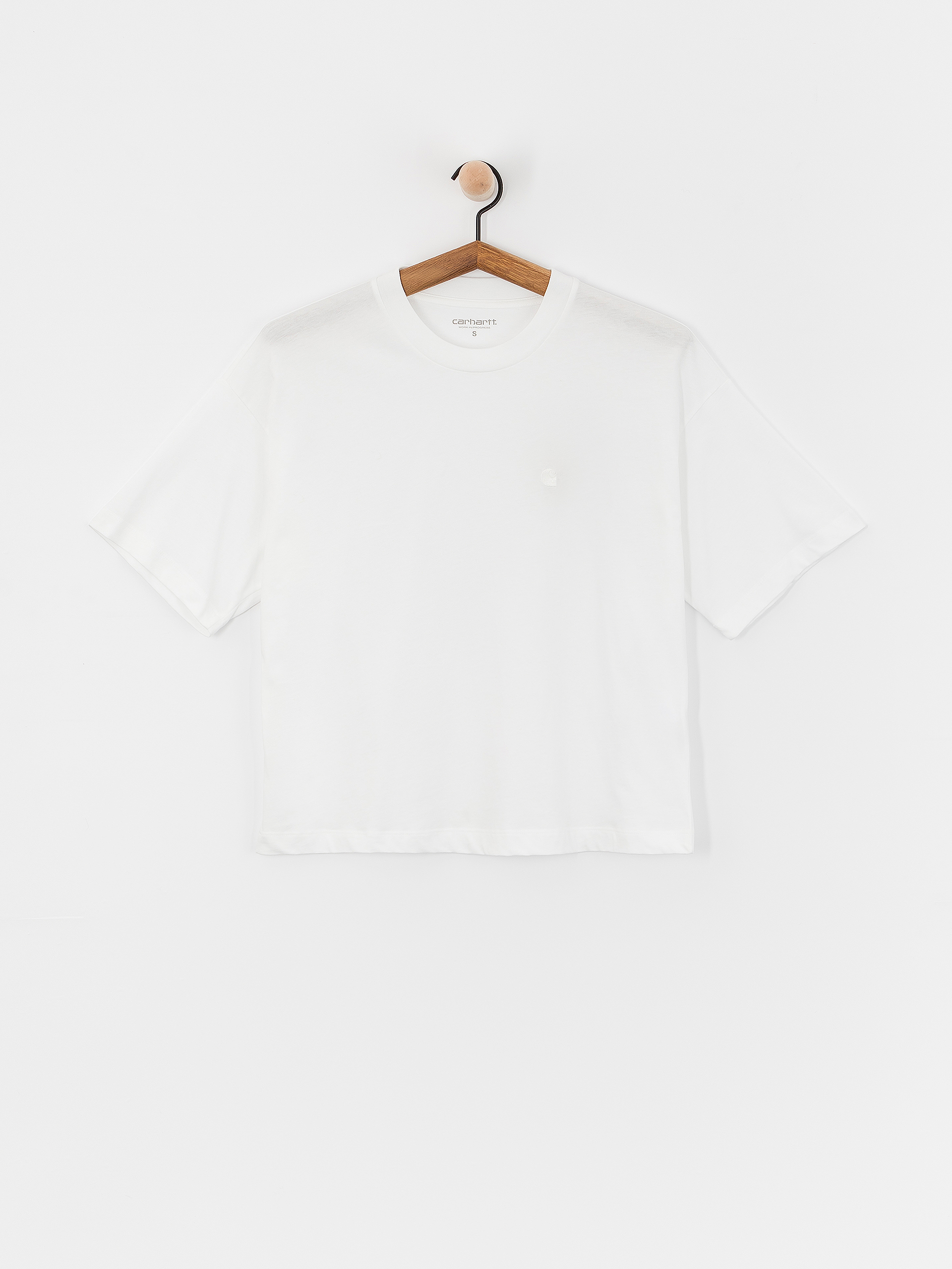 Тениска Carhartt WIP Chester Wmn (white)