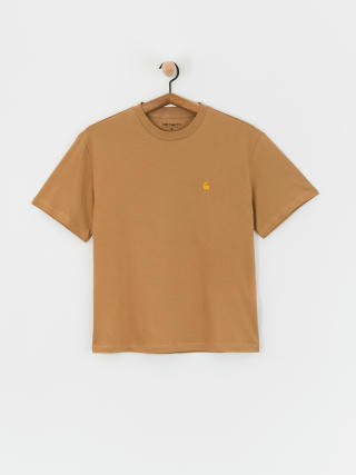 Тениска Carhartt WIP Chase Wmn (peanut/gold)