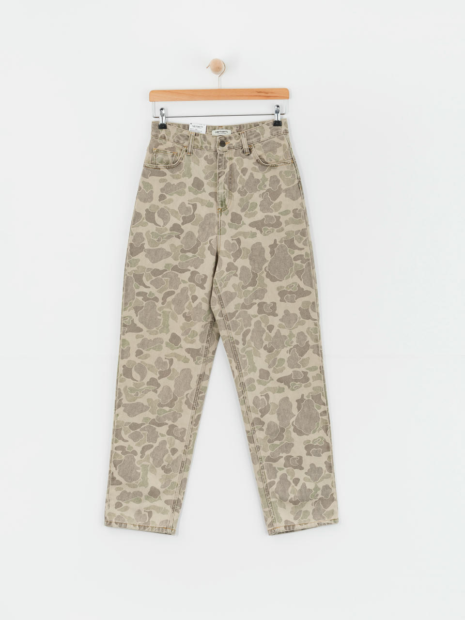 Панталони Carhartt WIP Duck Orell Wmn (camo duck/black)