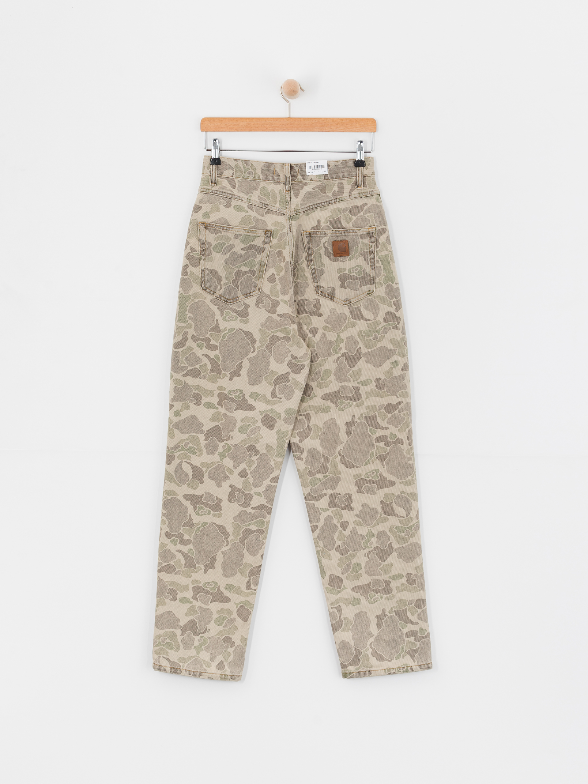 Панталони Carhartt WIP Duck Orell Wmn (camo duck/black)