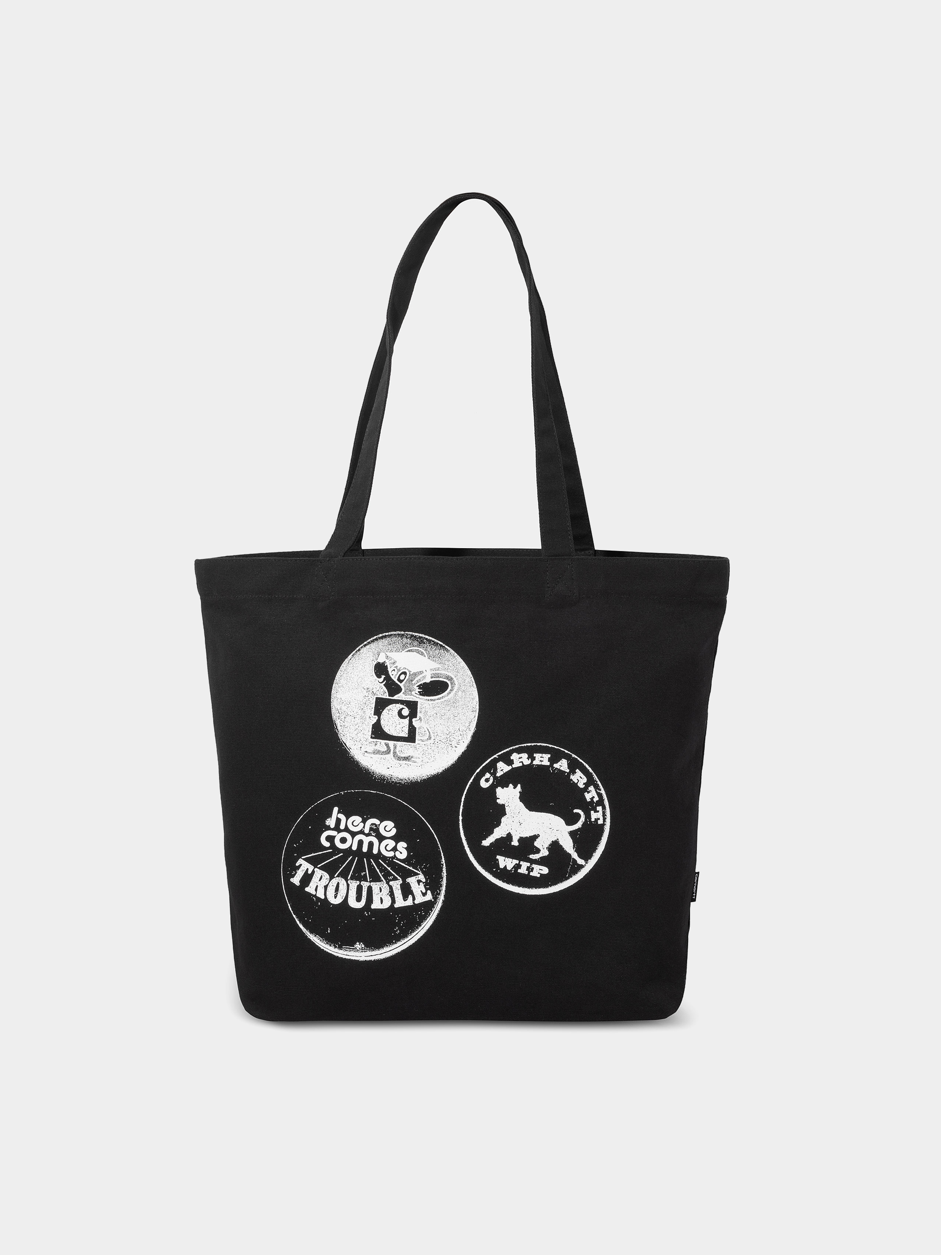 Чанта Carhartt WIP Canvas Graphic Tote (pins print/black)