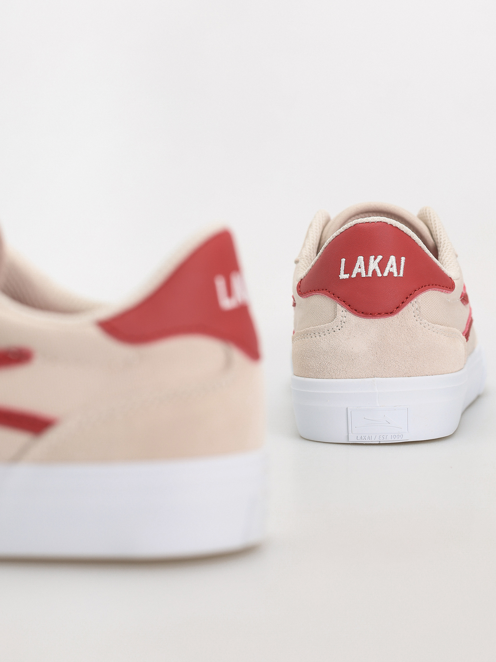 Обувки Lakai York (white red)