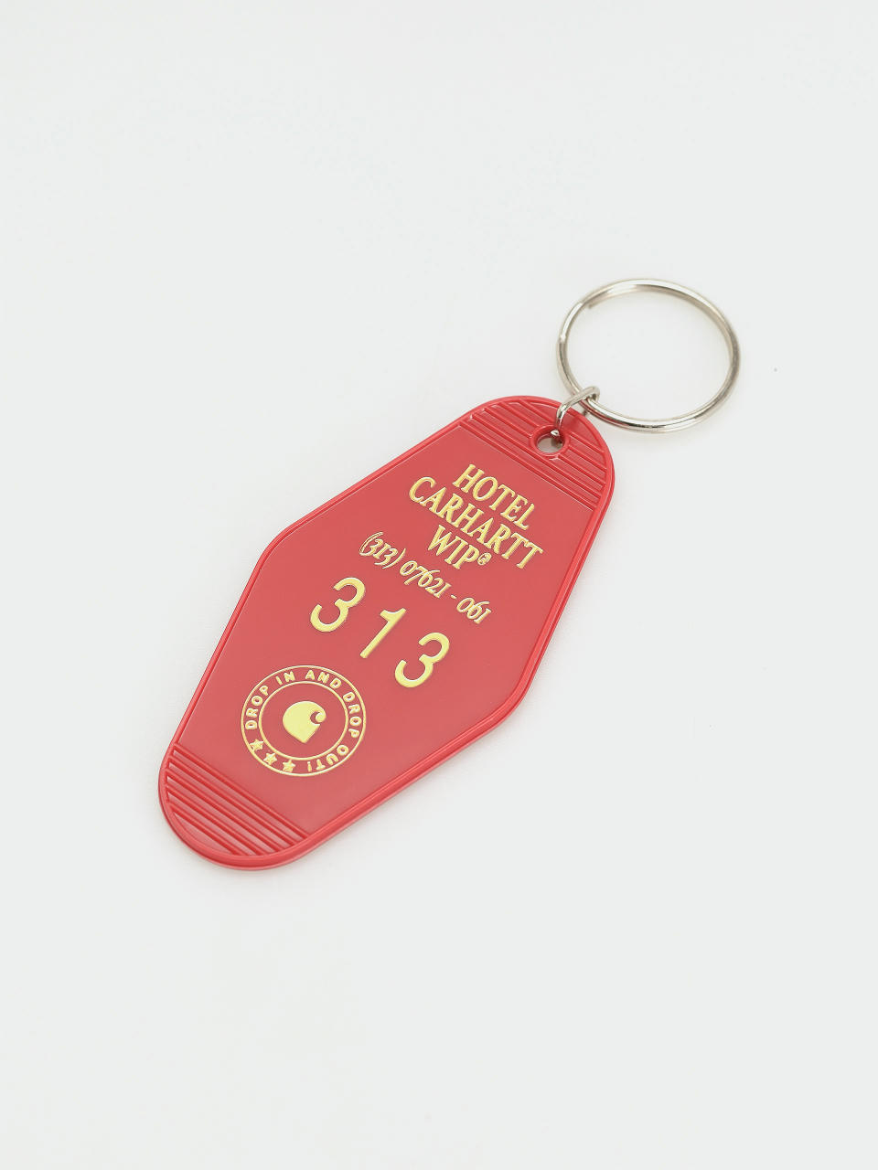 Ключодържател Carhartt WIP Hotel Keys (scarlet/winter spice)