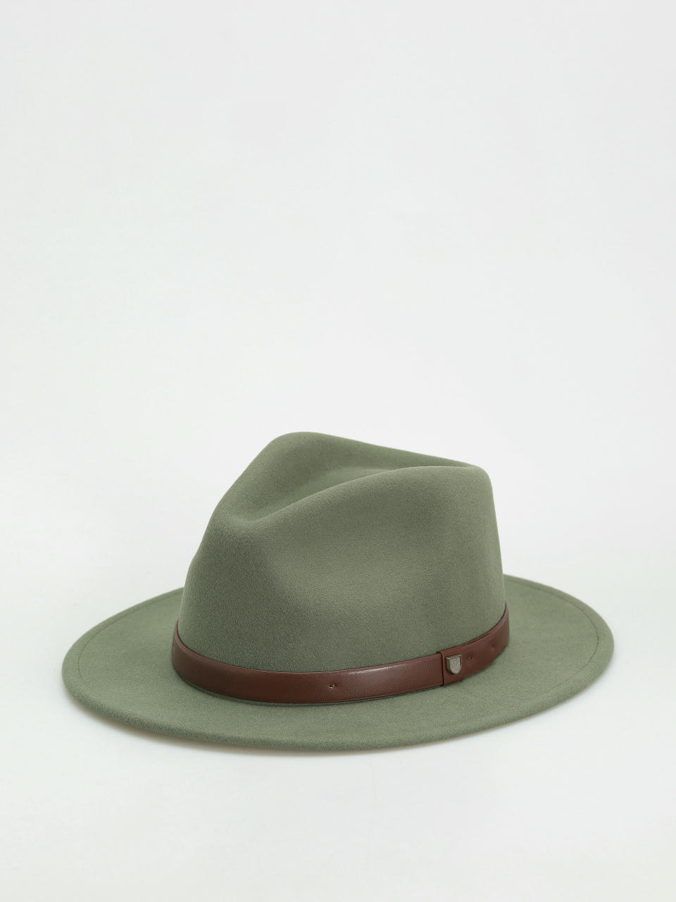 Шапка с периферия Brixton Messer Fedora (light moss)