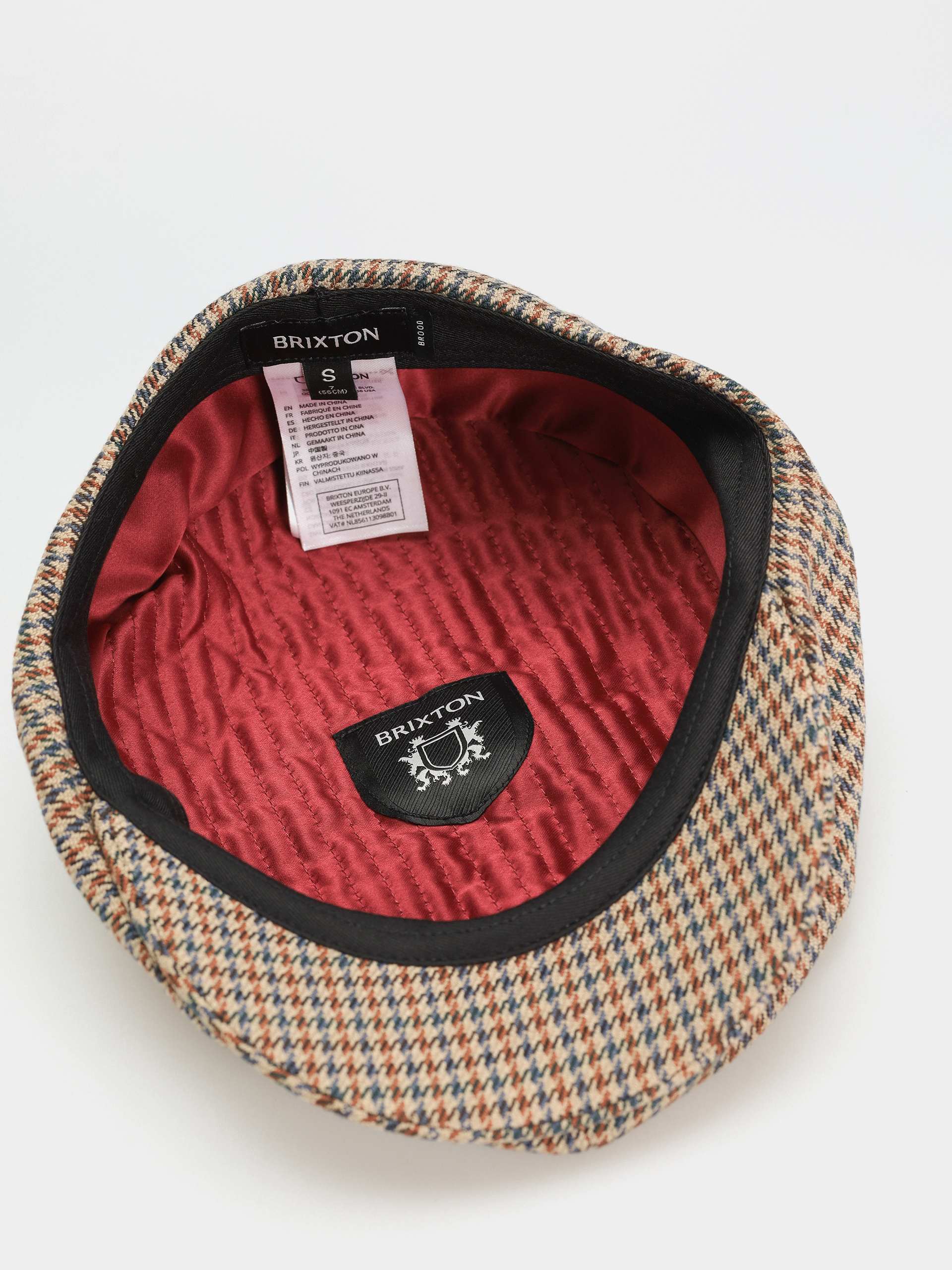Каскет Brixton Brood Snap Cap (sand/light blue)