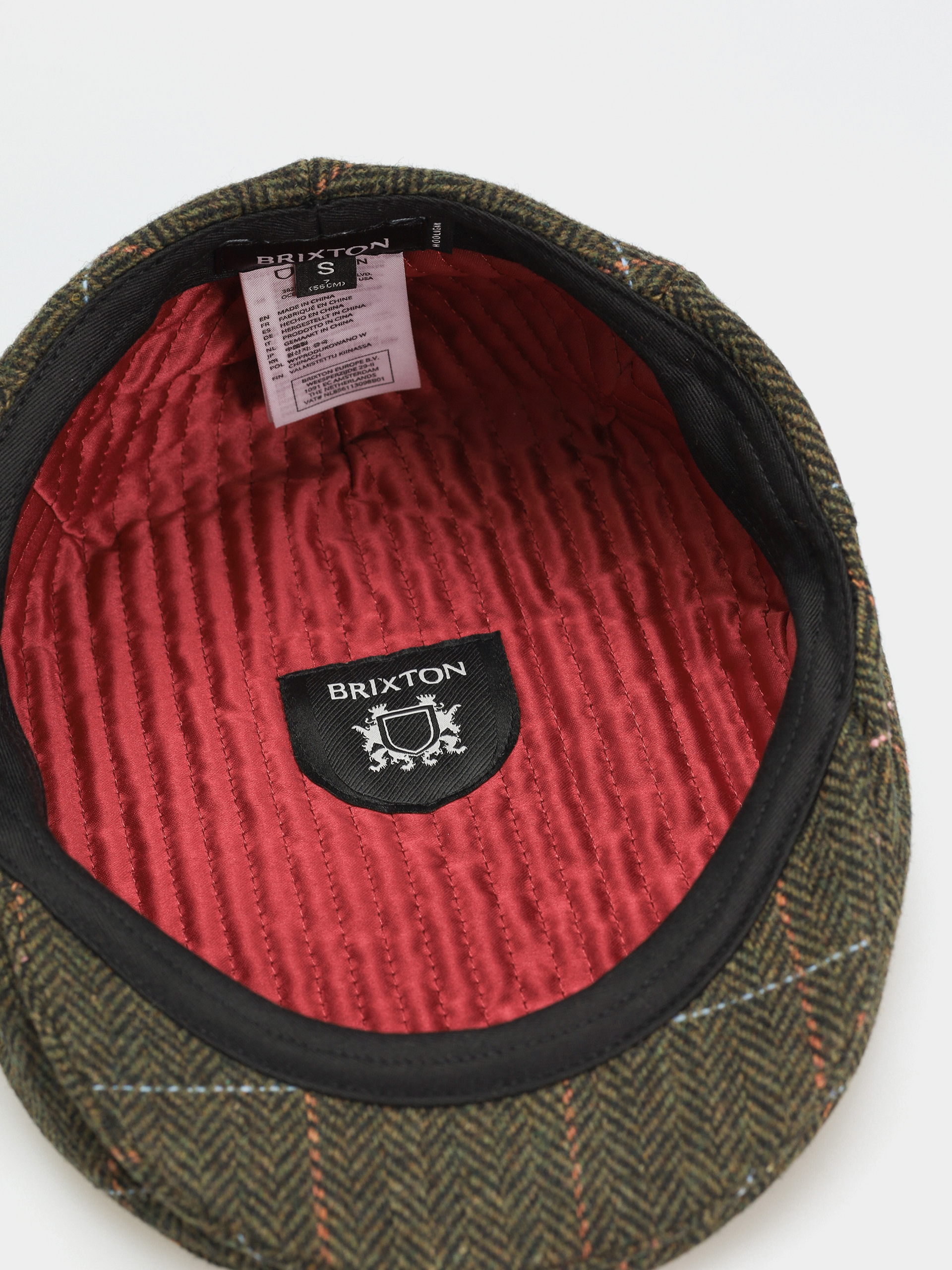 Каскет Brixton Hooligan Snap Cap (bronze/black)