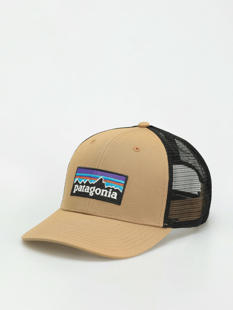 Шапка с козирка Patagonia P 6 Logo Trucker (grayling brown)