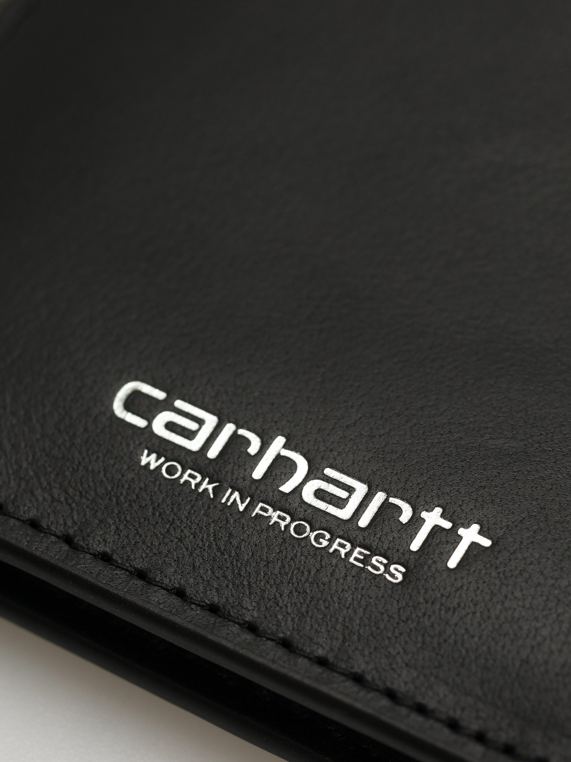 Портмоне Carhartt WIP Double Vegas Zip (black/silver)