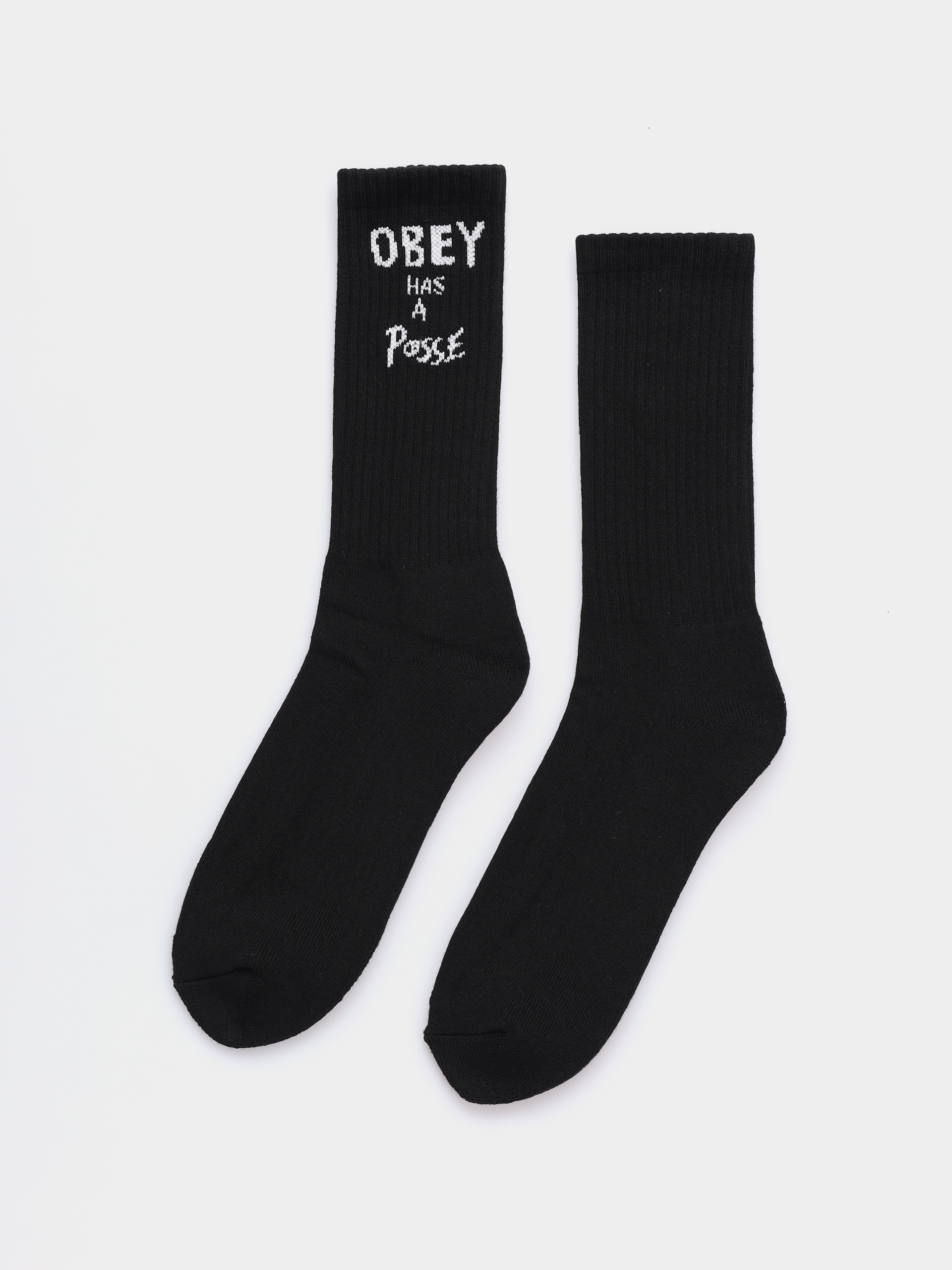 Чорапи OBEY Has A Posse (black)